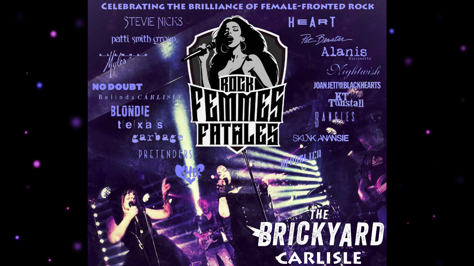 ROCK FEMMES FATALES – Celebrating the Brilliance of Female Rock Artists Through the Ages