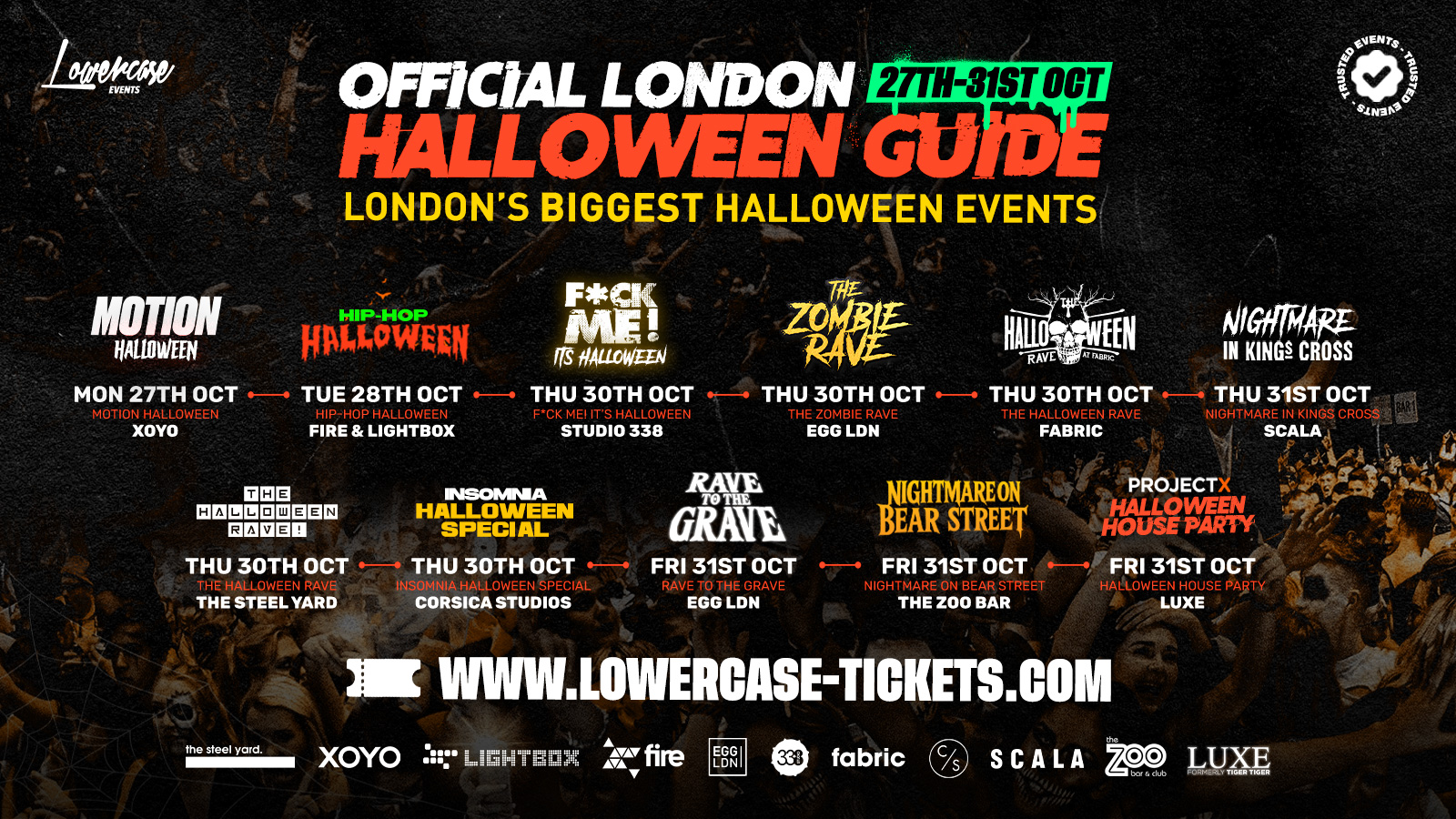 The London Halloween Guide : City St George’s University of London Freshers – London Freshers Week 2025