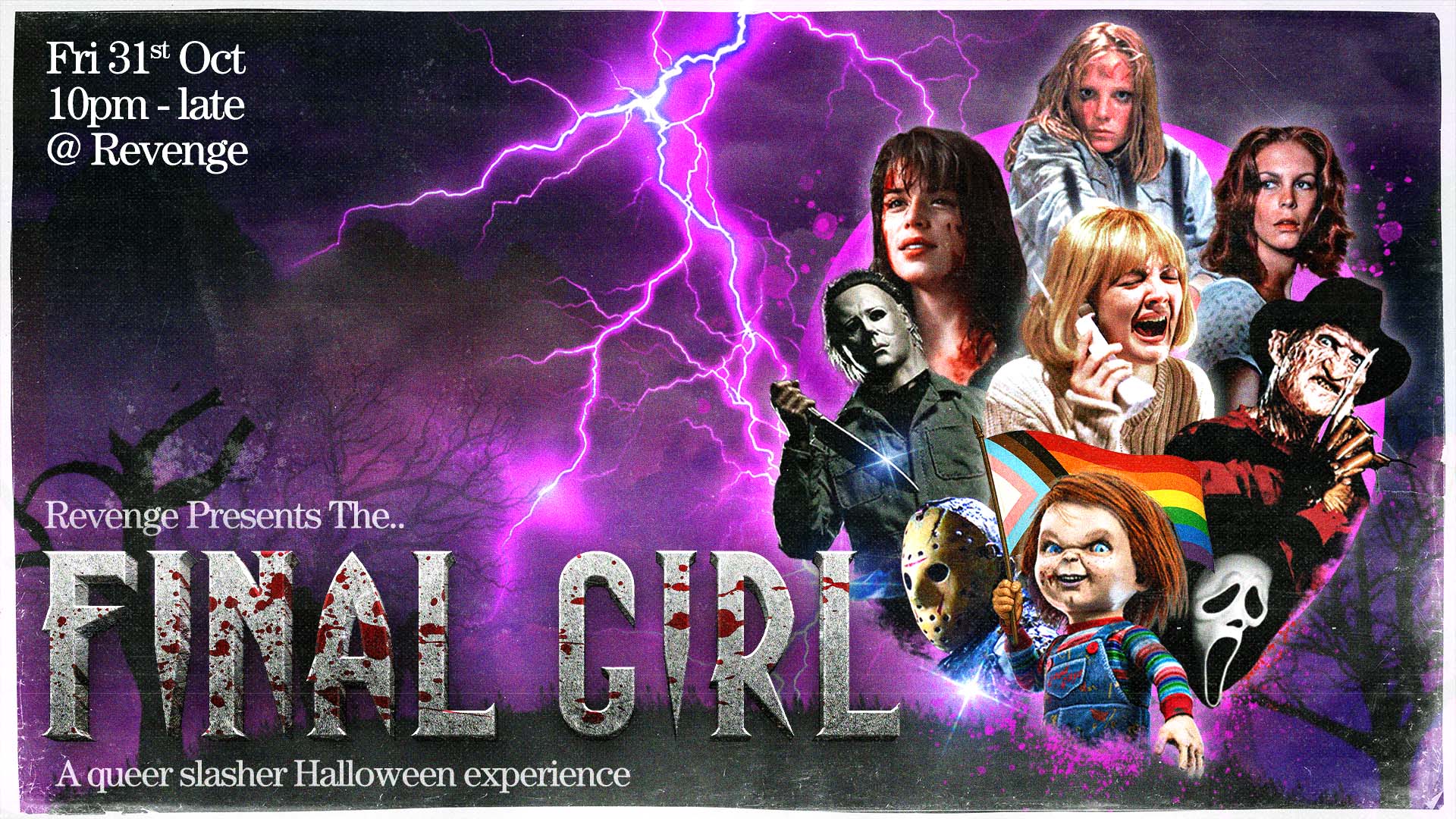 Final Girl: Halloween @ Revenge – TICKETS AVAILABLE ON THE DOOR