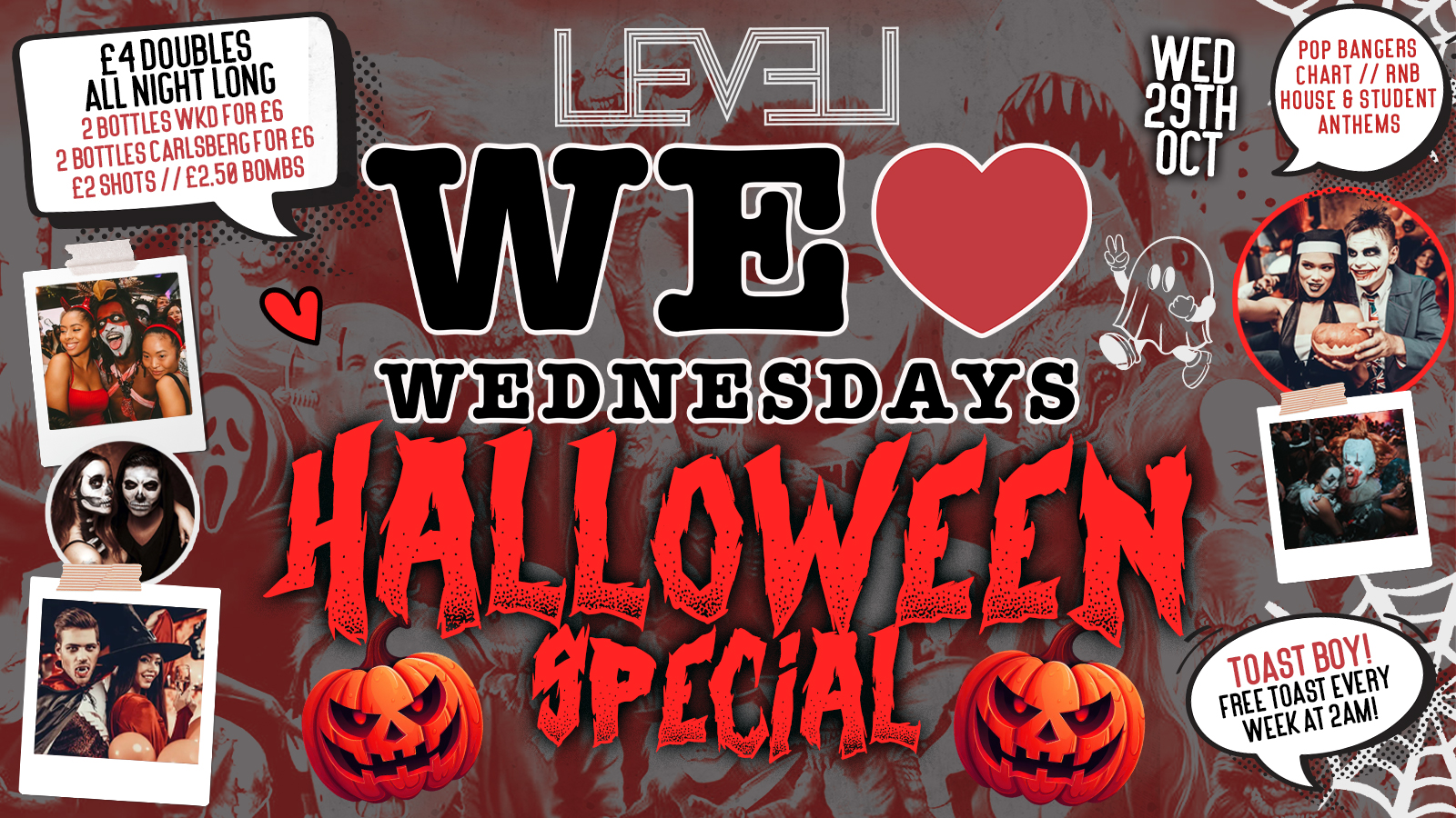 WE LOVE ❤️ HALLOWEEN : LIVERPOOL’S LEGENDARY WEDNESDAY NIGHT