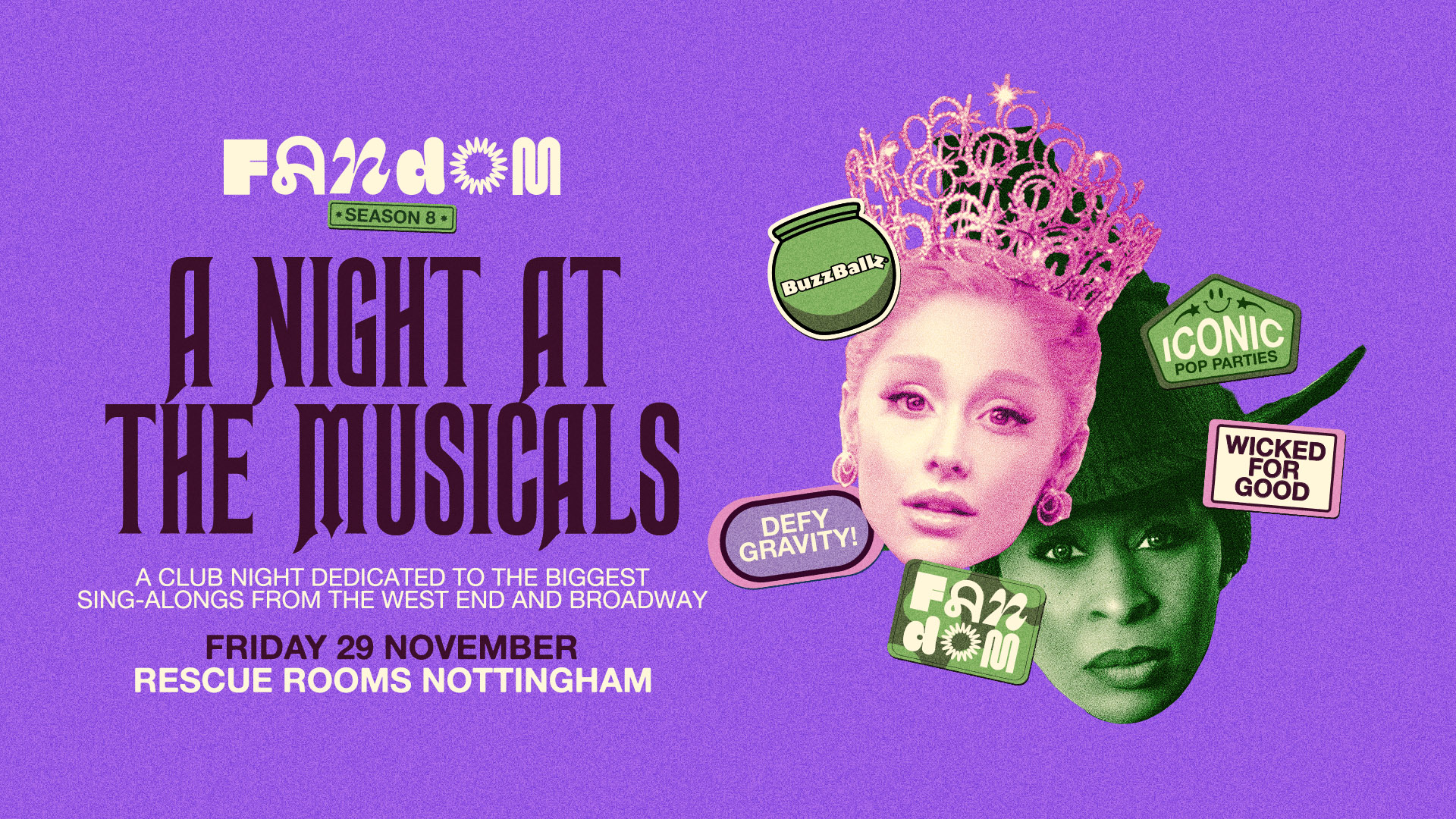 A Night at The Musicals 🧙‍♀️ Rescue Rooms, Nottingham
