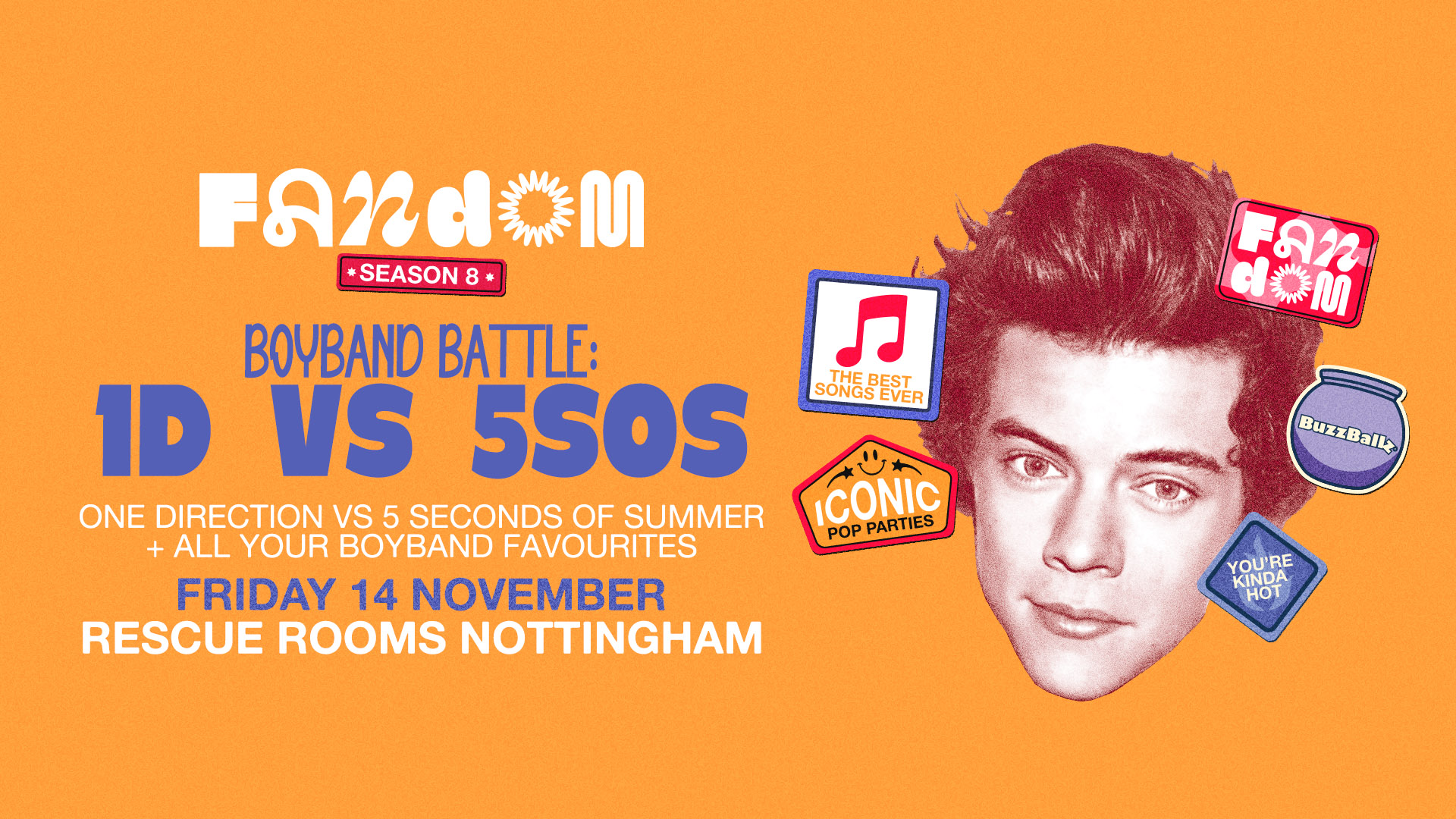 Boyband Battle: 1D vs 5SOS 🏆 Rescue Rooms, Nottingham