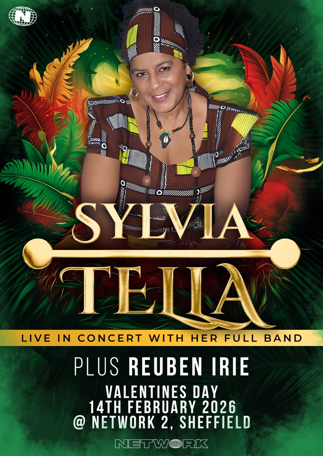 Sylvia Tella Valentines Day – Live At Network Sheffield