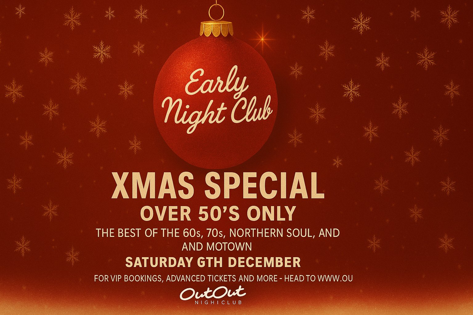 Over 50’s Xmas Special!