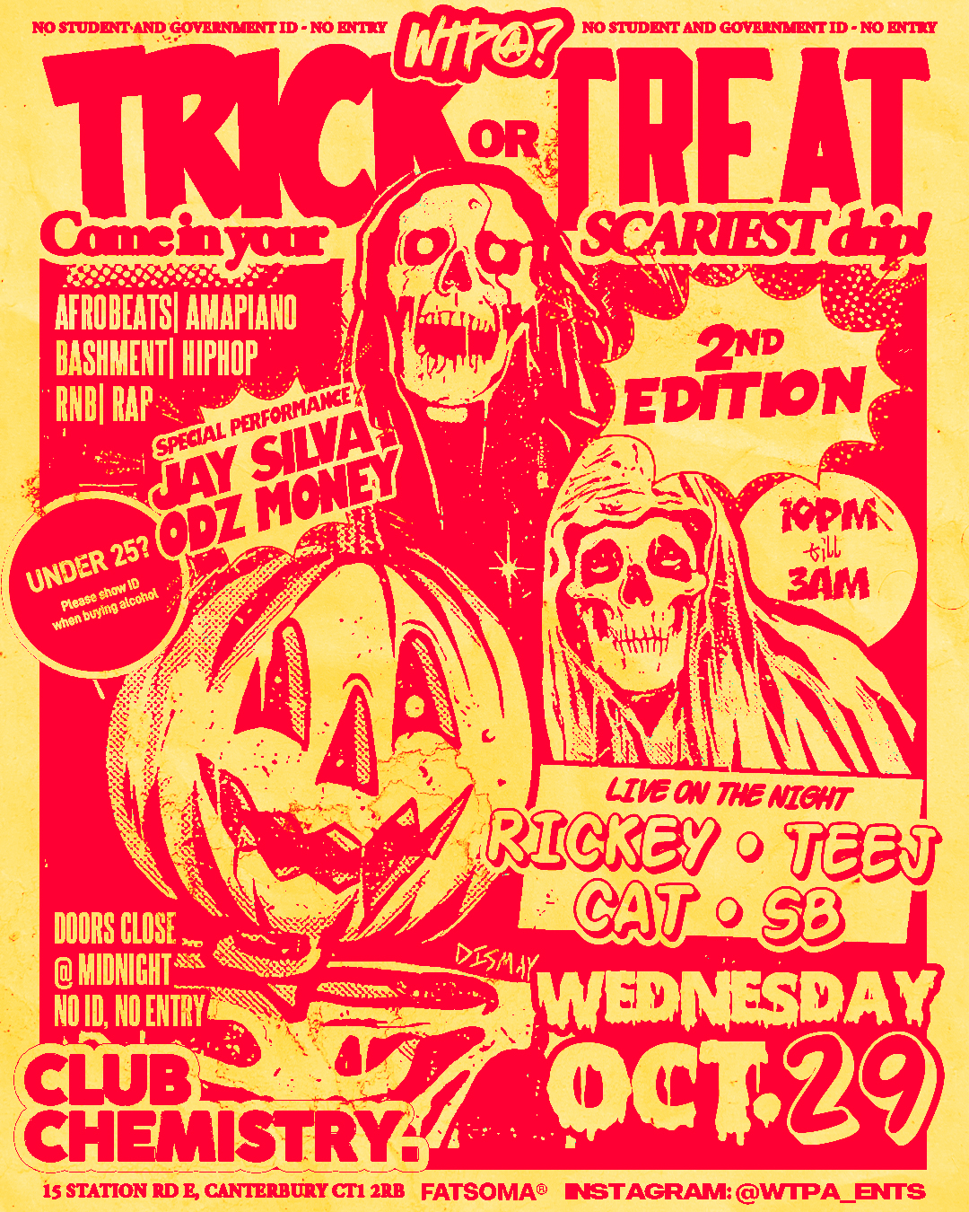 TRICK OR TREAT🍭👻 JAY SILVA x ODZMONEY LIVE PERFORMANCE
