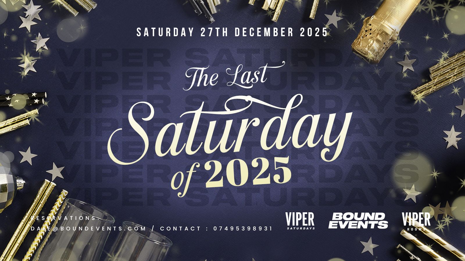 Viper Saturdays – The Last Saturday Of 2026 –  The Big Gathering  – Bound Events