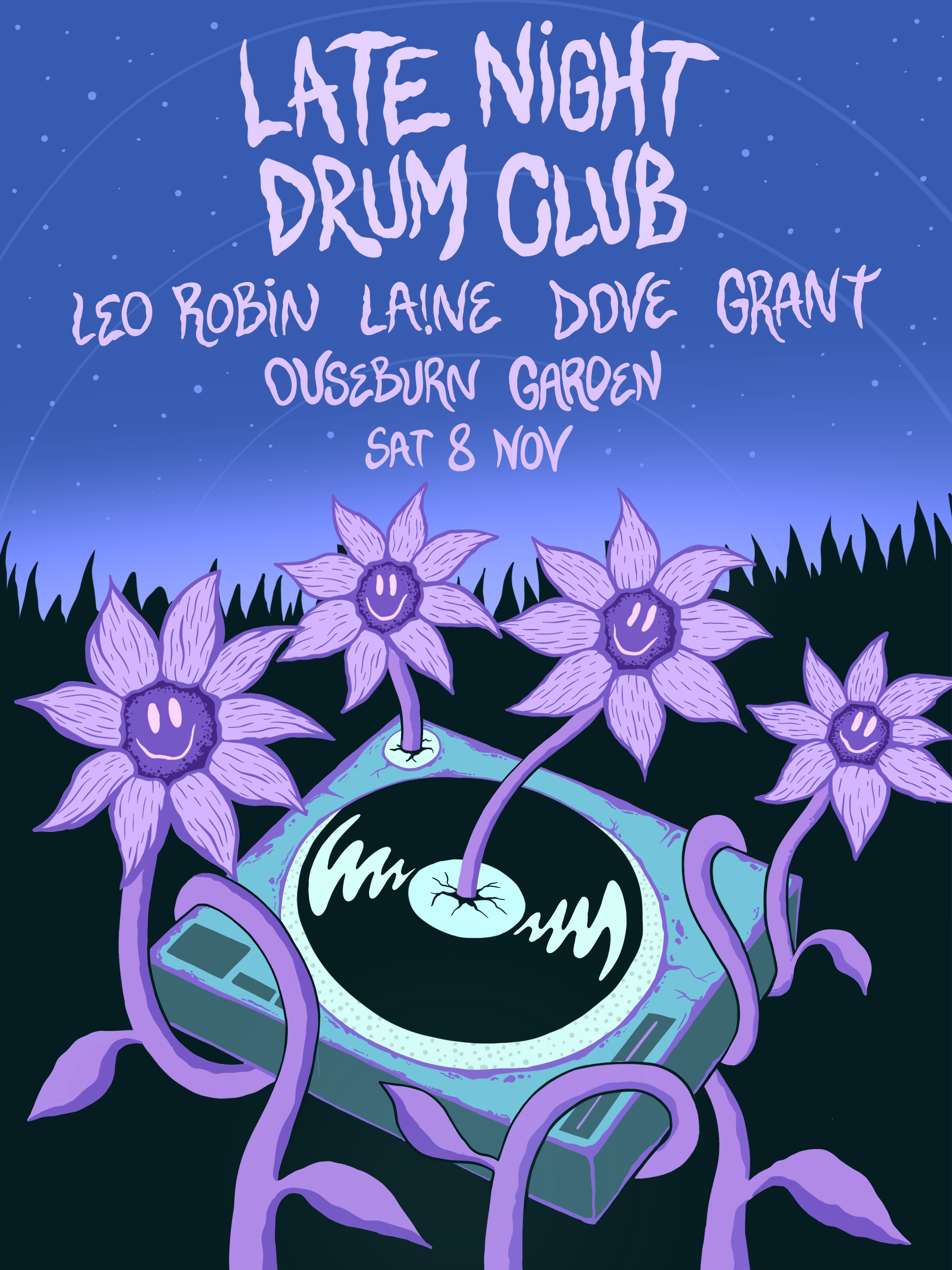 Late Night Drum Club – Garden Party