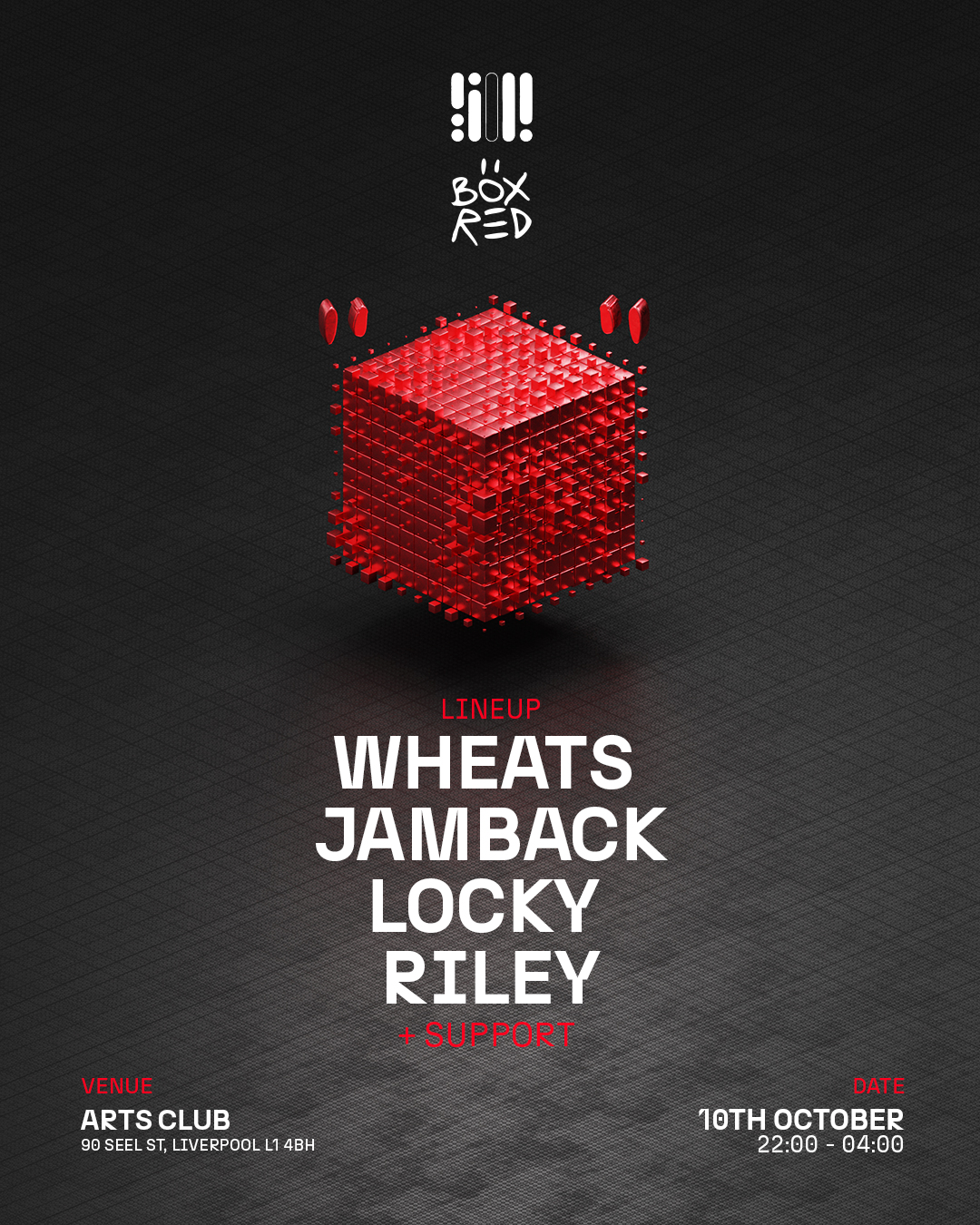 BINARY x BOX RED Liverpool