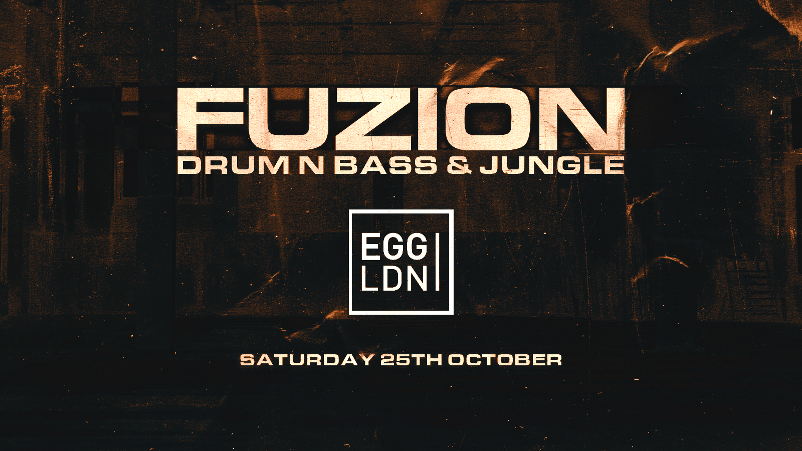 Fuzion – Drum n Bass & Jungle at EGG LDN [HALLOWEEN SPECIAL]