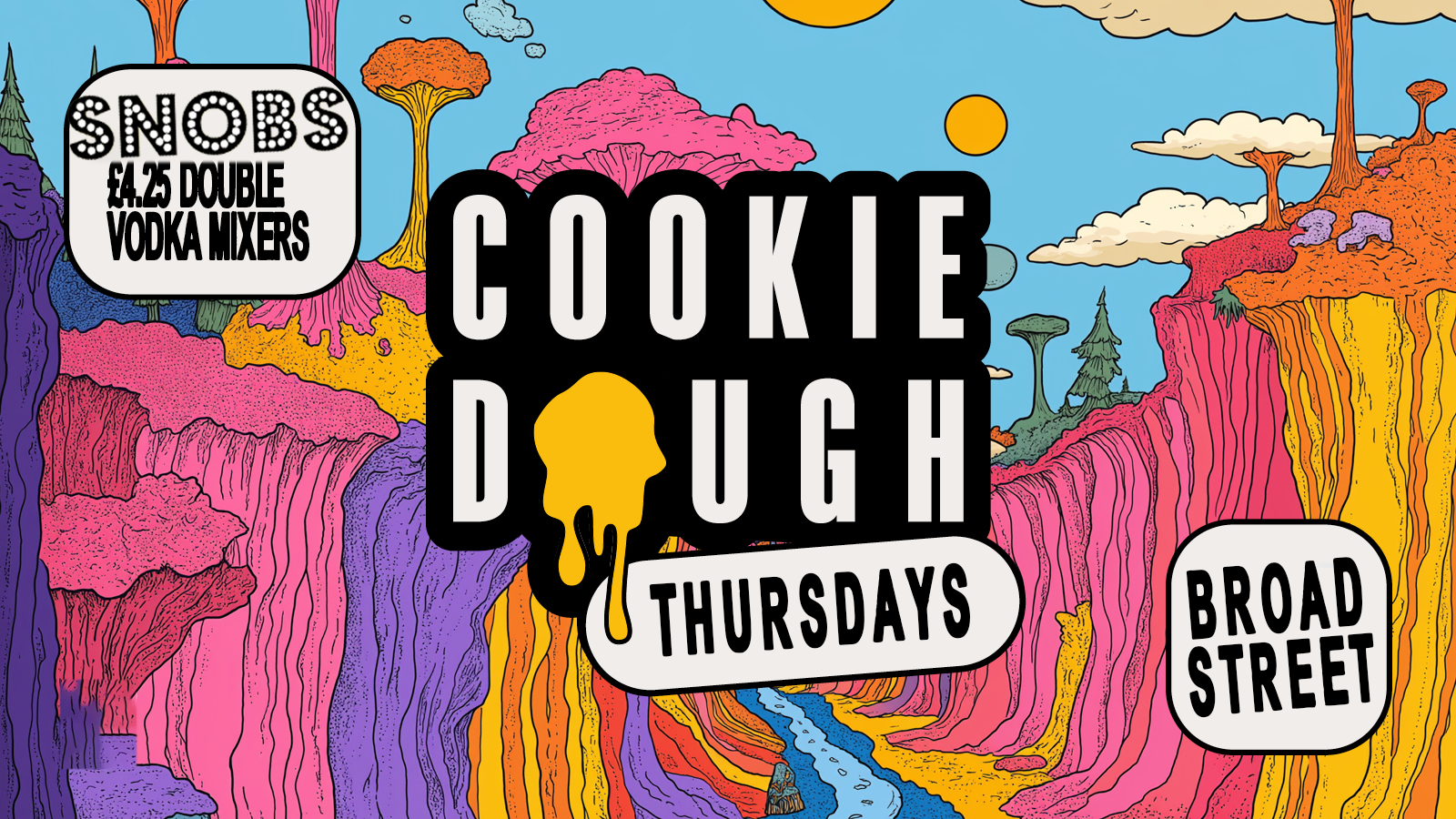 Cookie Dough Thursdays at SNOBS – FREE INSOMNIA COOKIES