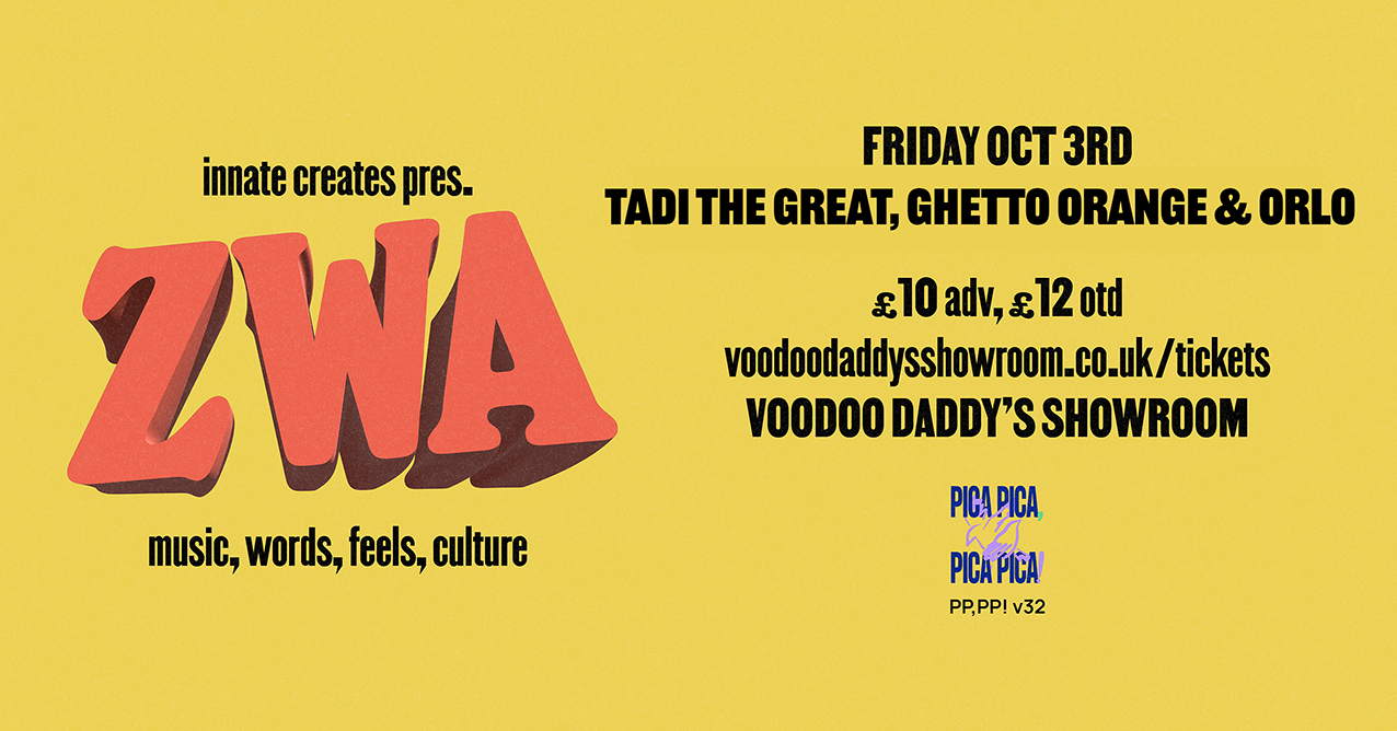 TADI THE GREAT + Ghetto Orange, Orlo