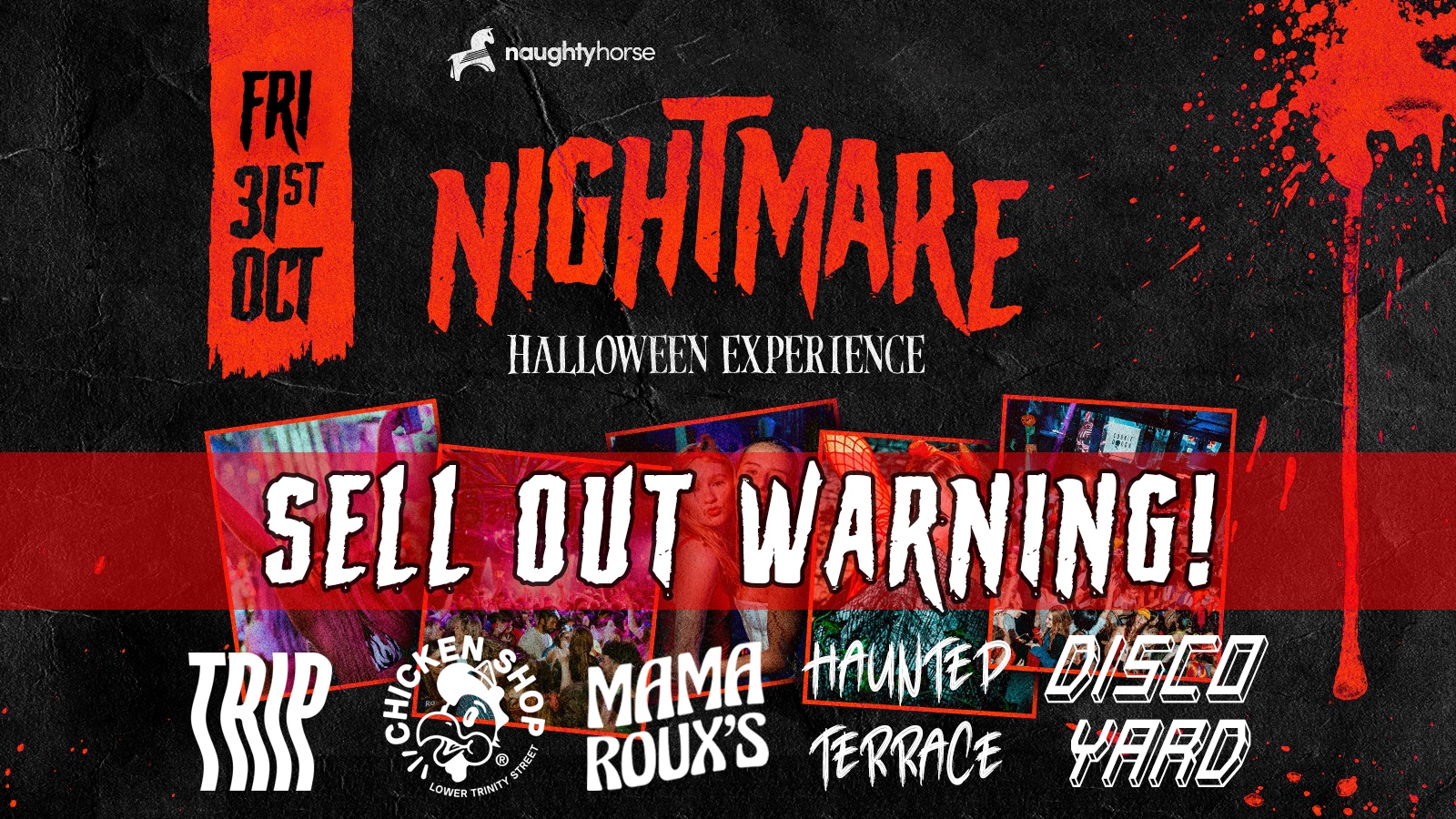 Nightmare Halloween Experience 2025 🎃👻 [FINAL TICKETS]