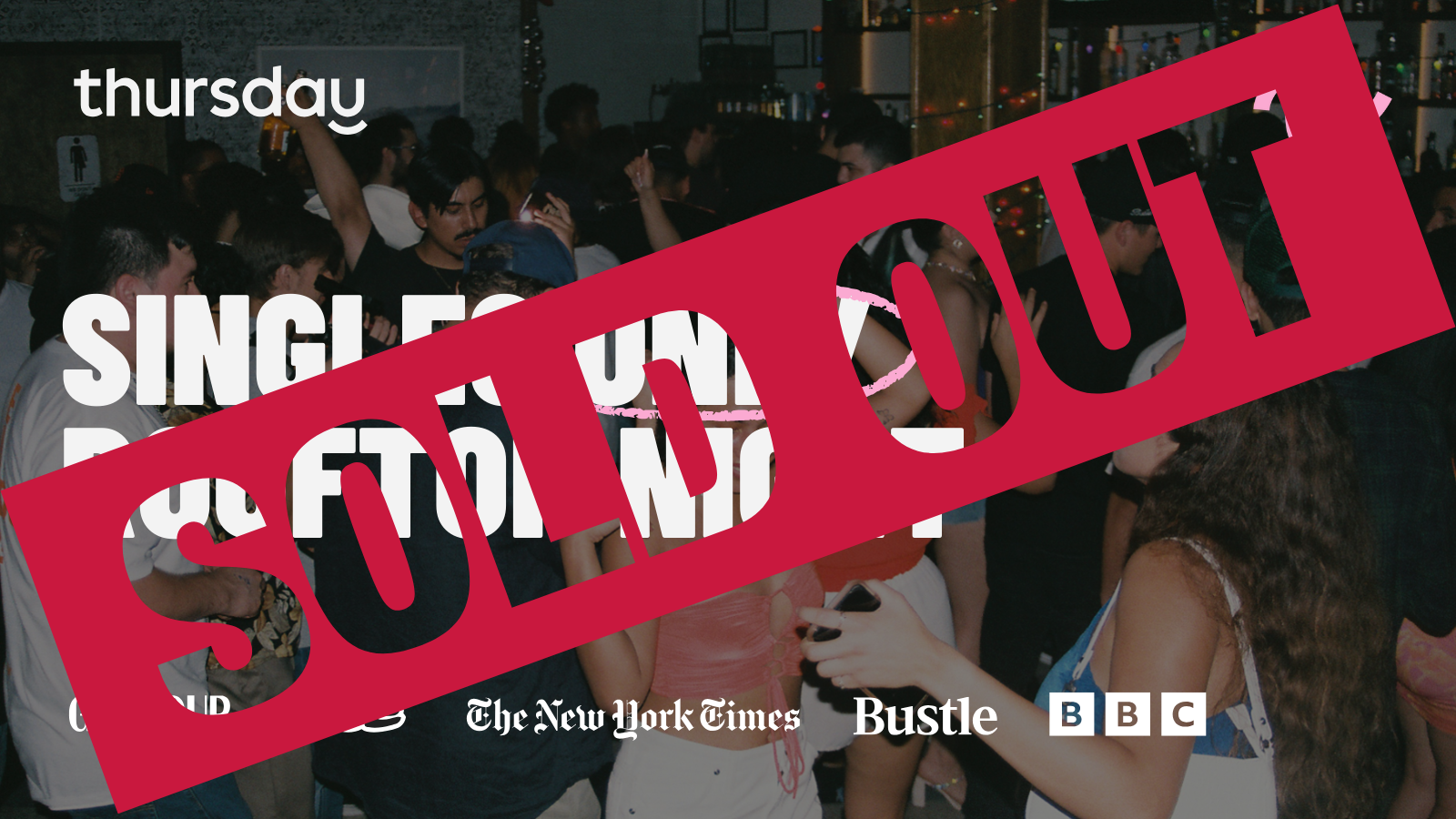 Thursday | Singles Rooftop Night | Athens