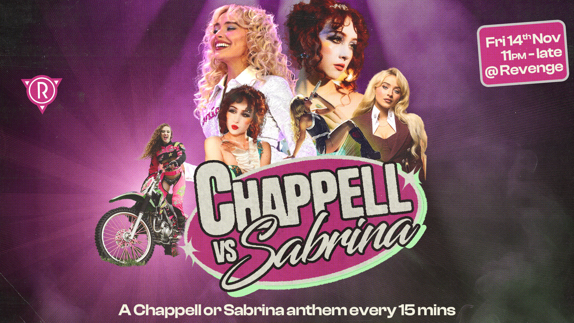 Camp Out: Chappell vs. Sabrina! @ Revenge