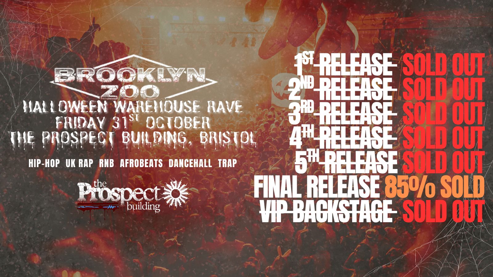 Brooklyn Zoo Halloween Warehouse Rave 2025