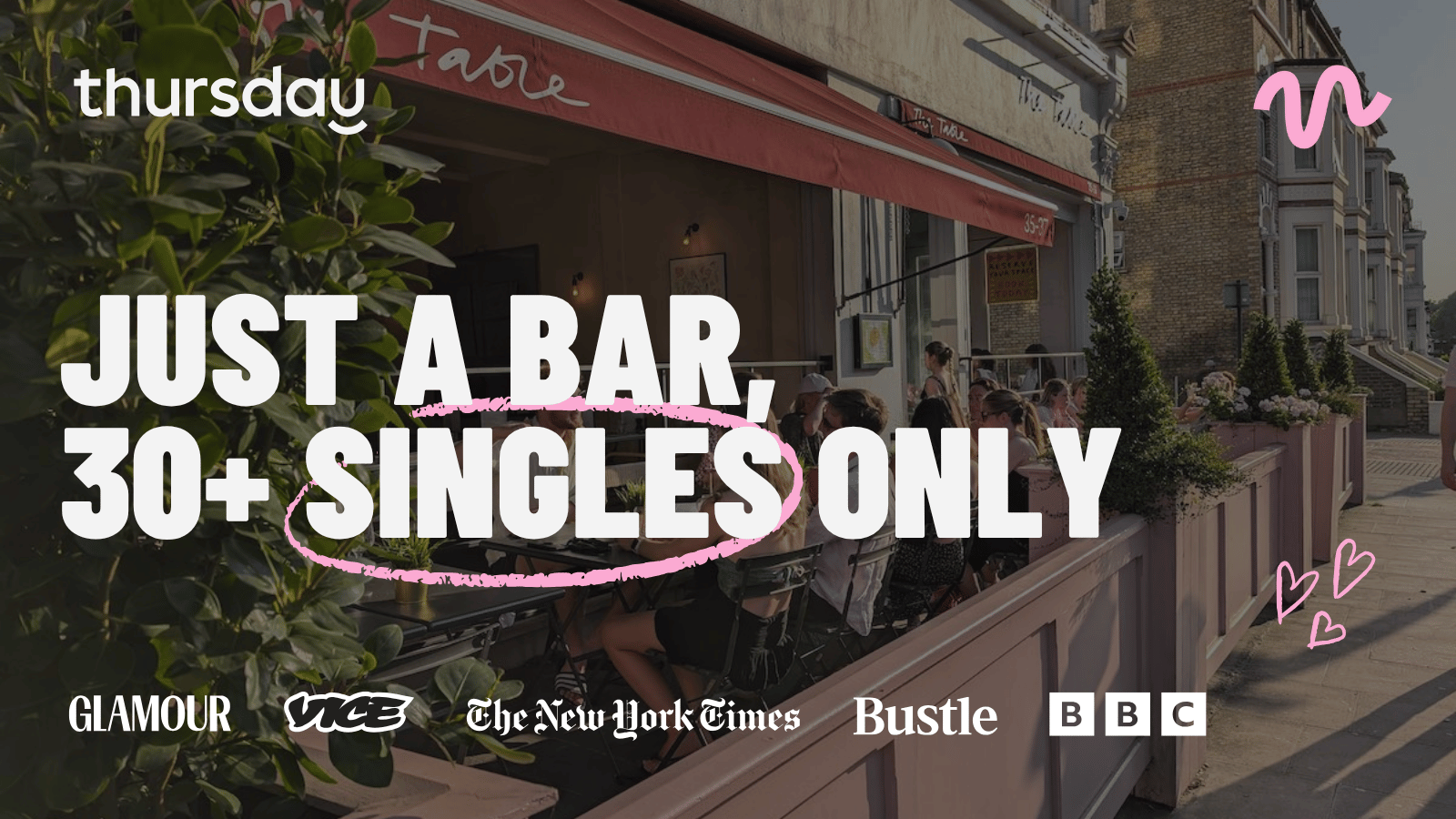 Thursday | The Table (30+) | Battersea