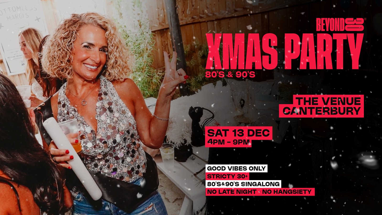 Over 30s Daytime Christmas Party – CANTERBURY 🎅🏻