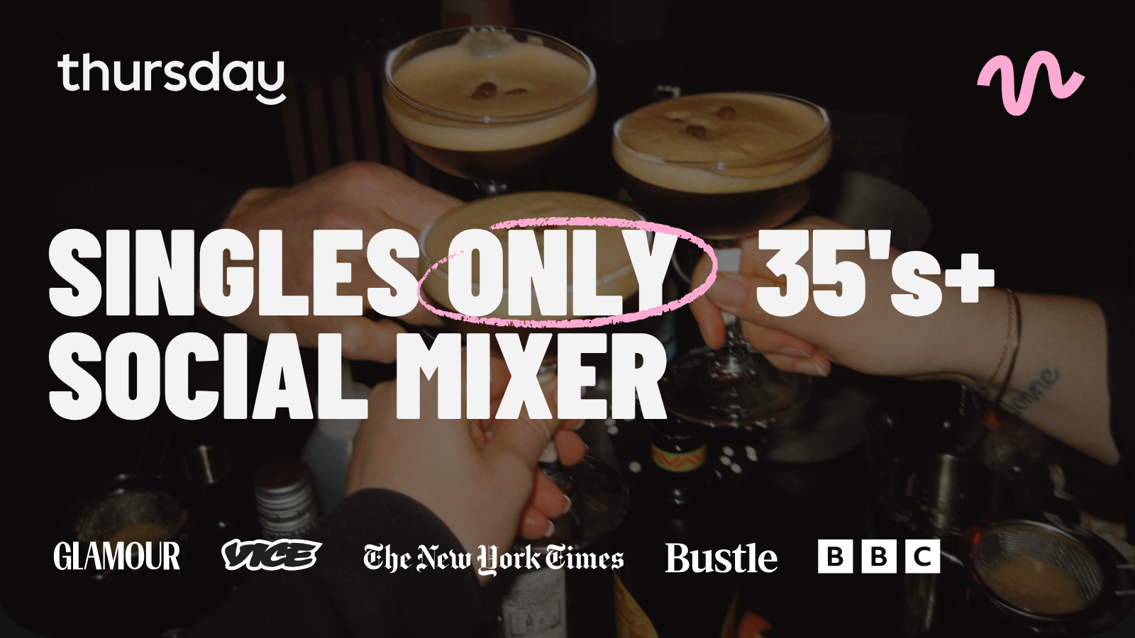 Thursday | 35’s+ Singles Social | Doberman Drawing Room