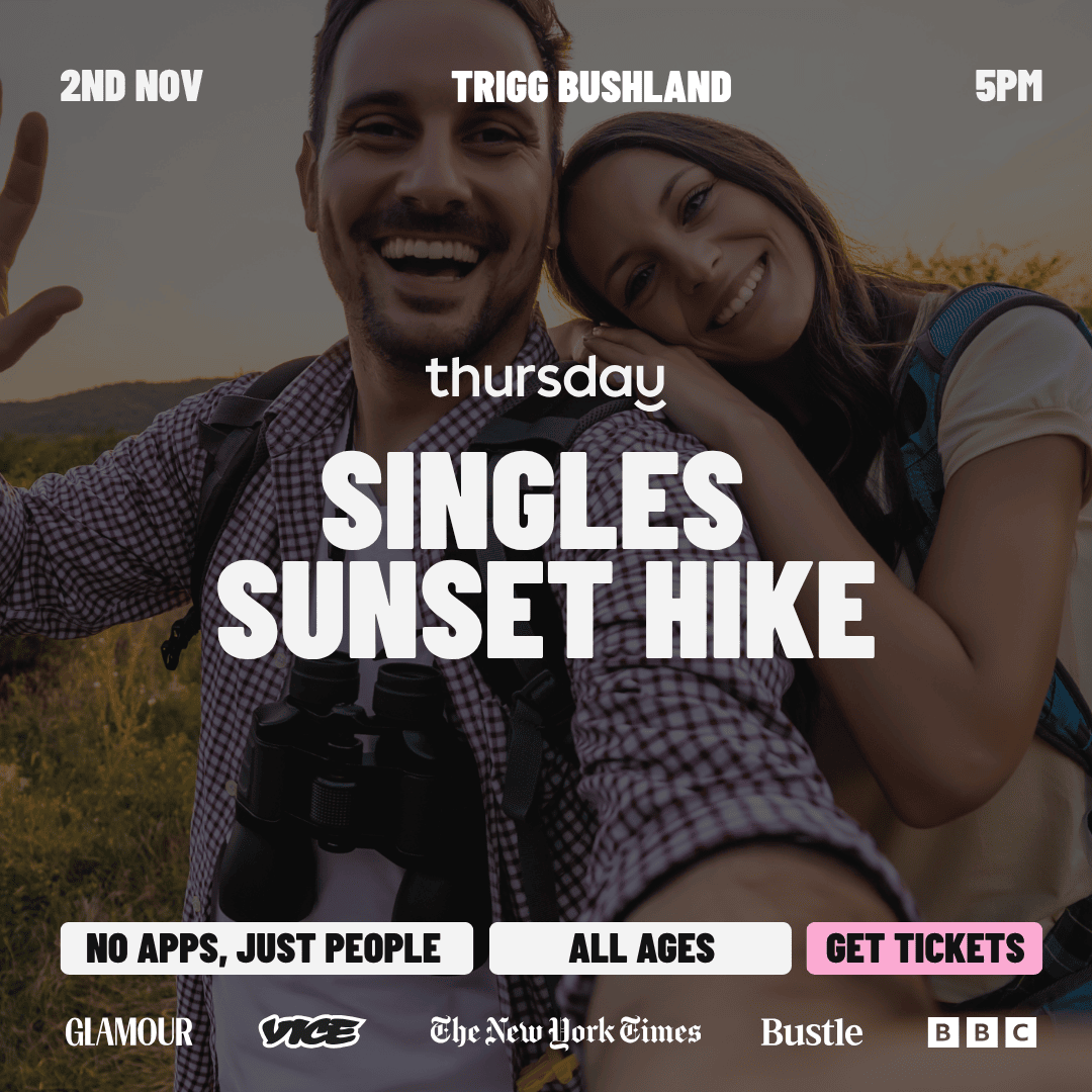 Sunday | Singles Sunset Hike @ Trigg Bushland | Trigg (All Ages)