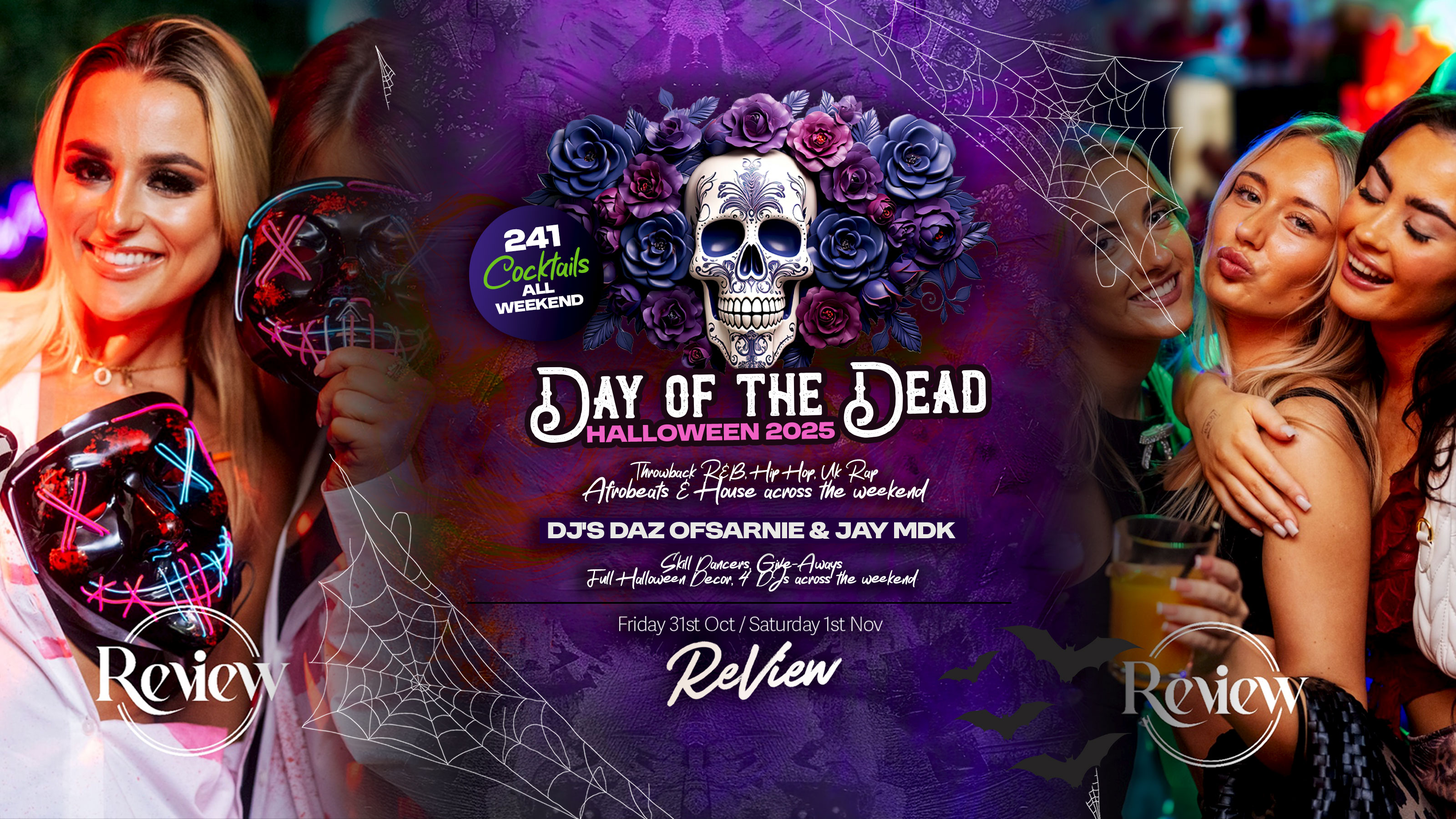 Halloween Saturday 2025 – Day Of The Dead – Review Preston