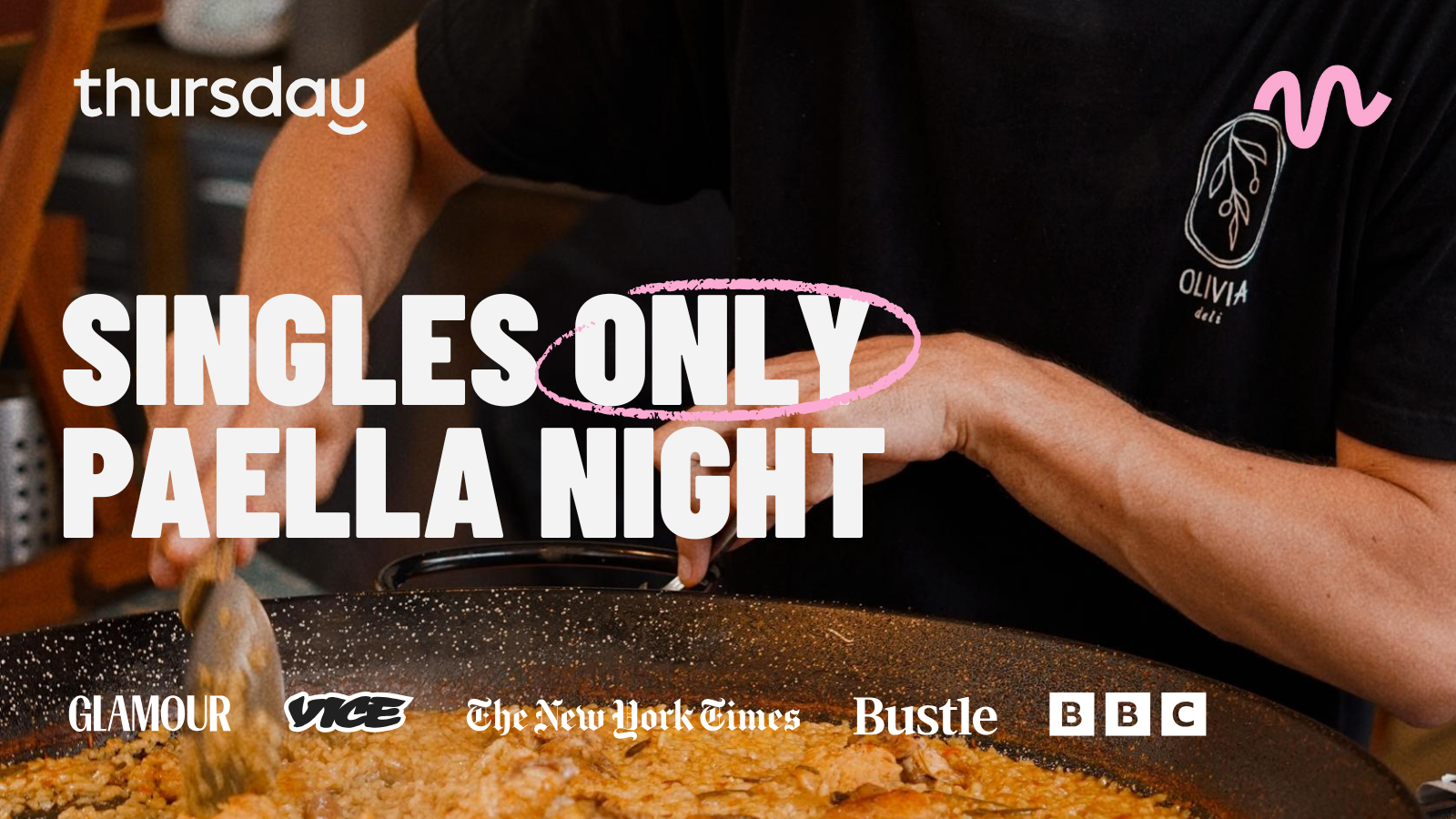 Thursday | Singles Only Paella Night (27+) | Olivia Deli, Bangsar