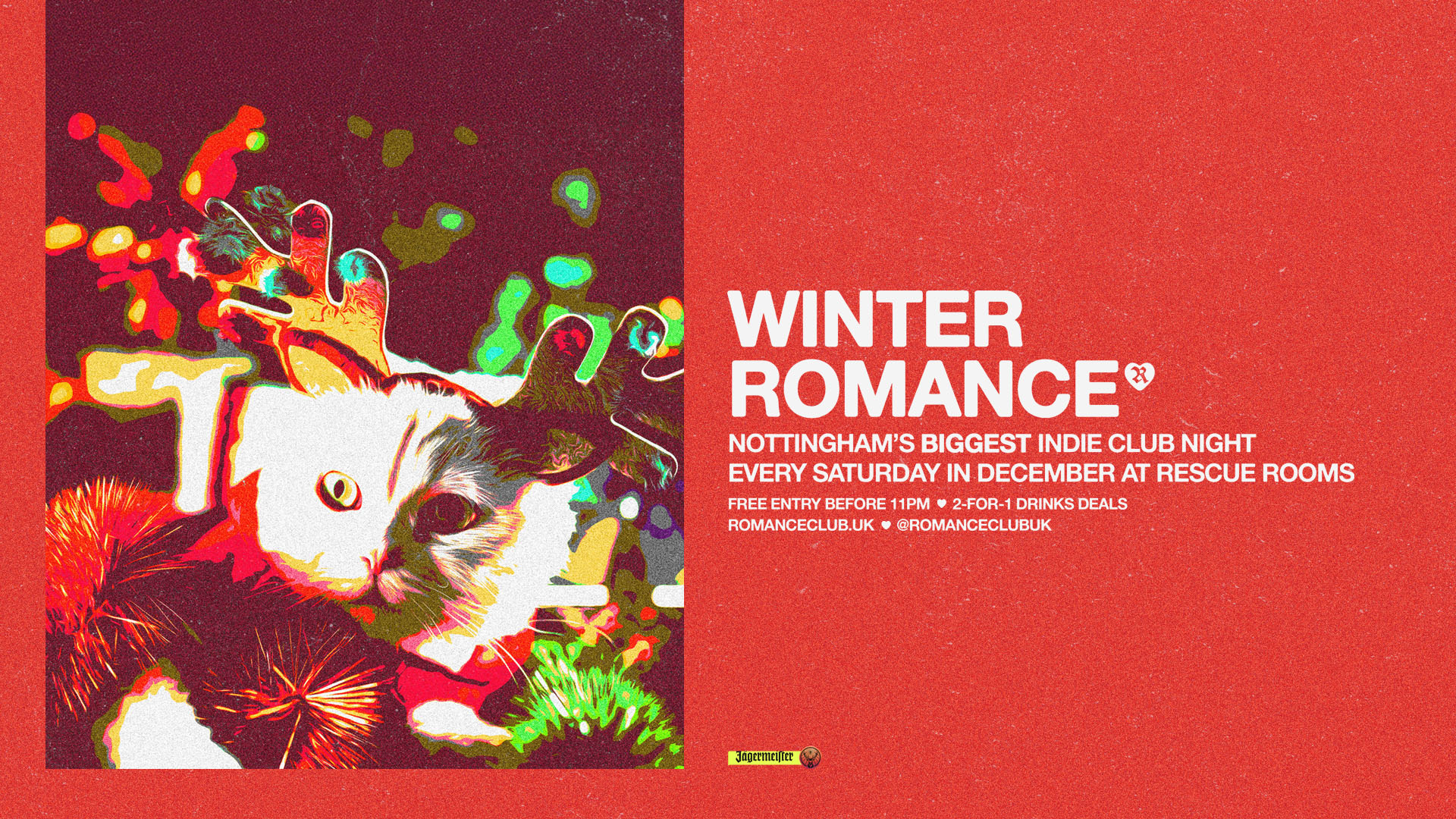 WINTER ROMANCE 🤍 Nottingham’s biggest indie club night