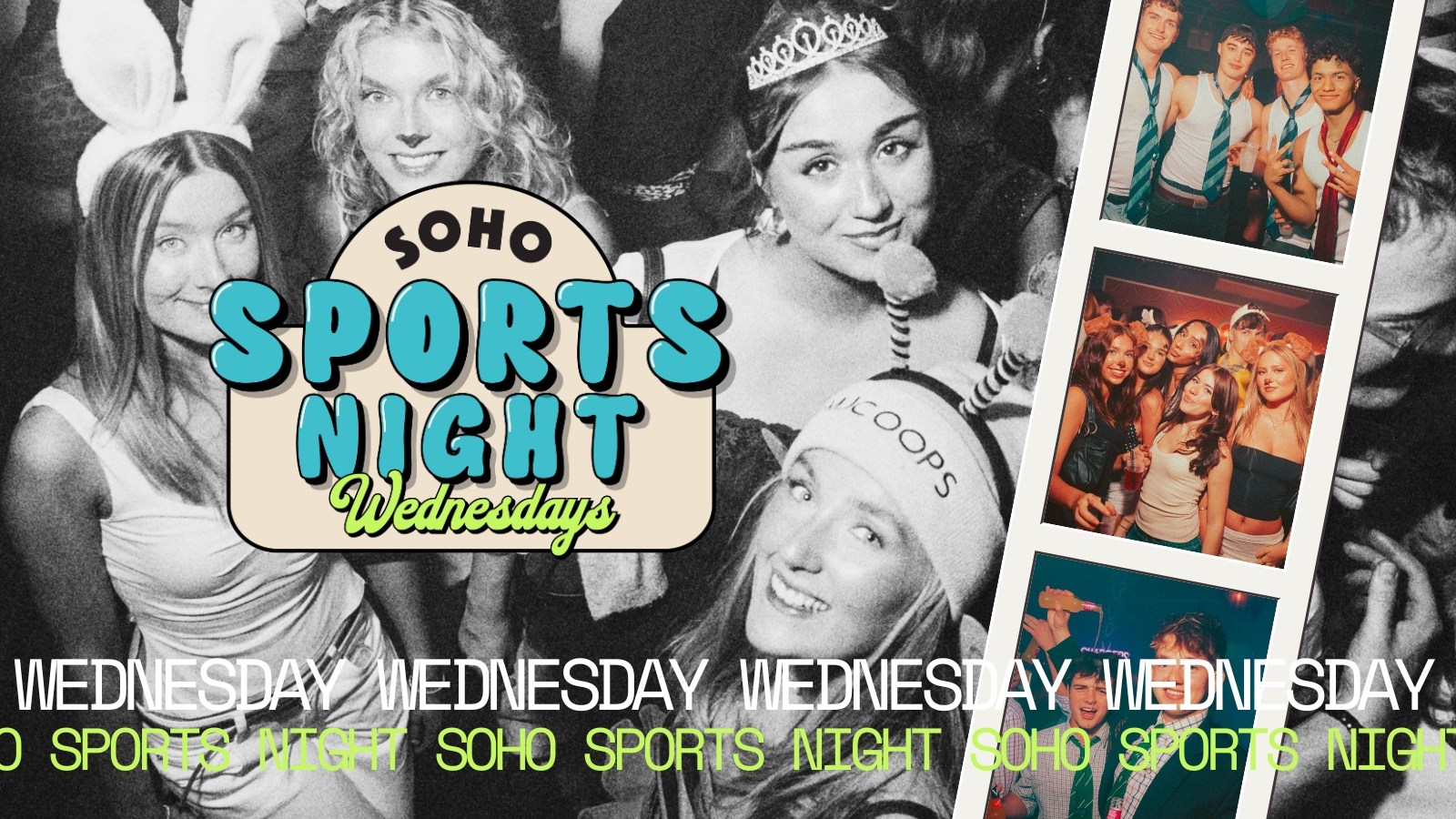 Your Official Soho Sports Night | Wednesday 5th November | Soho Rooms Newcastle