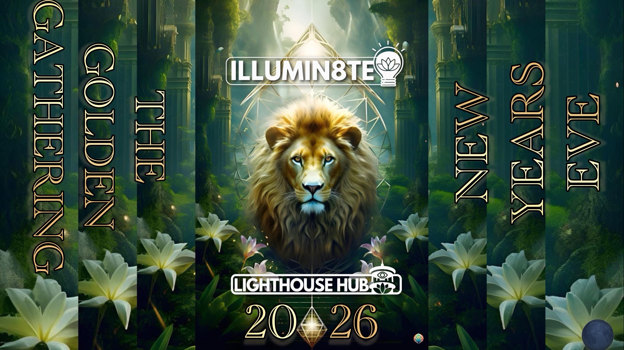 ILLUMIN8TE & Friends Present THE GOLDEN GATHERING NEW YEARS in EVE PARTY (Tuesday 31st December) @ The Lighthouse hub