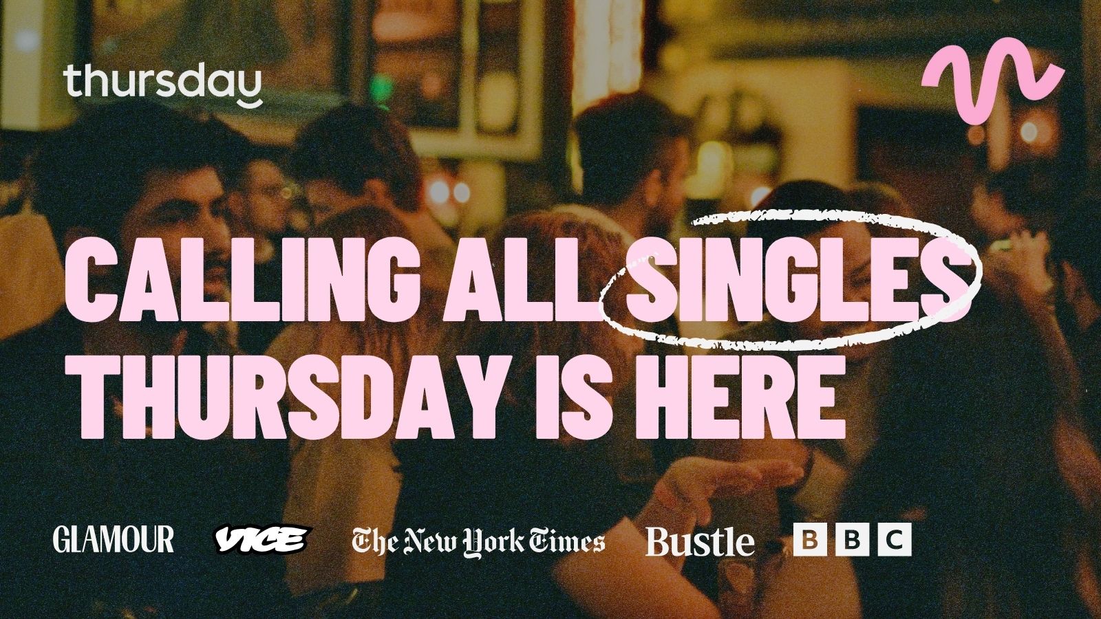 Thursday | Upstairs at Bow (Under 35s) | Union Square