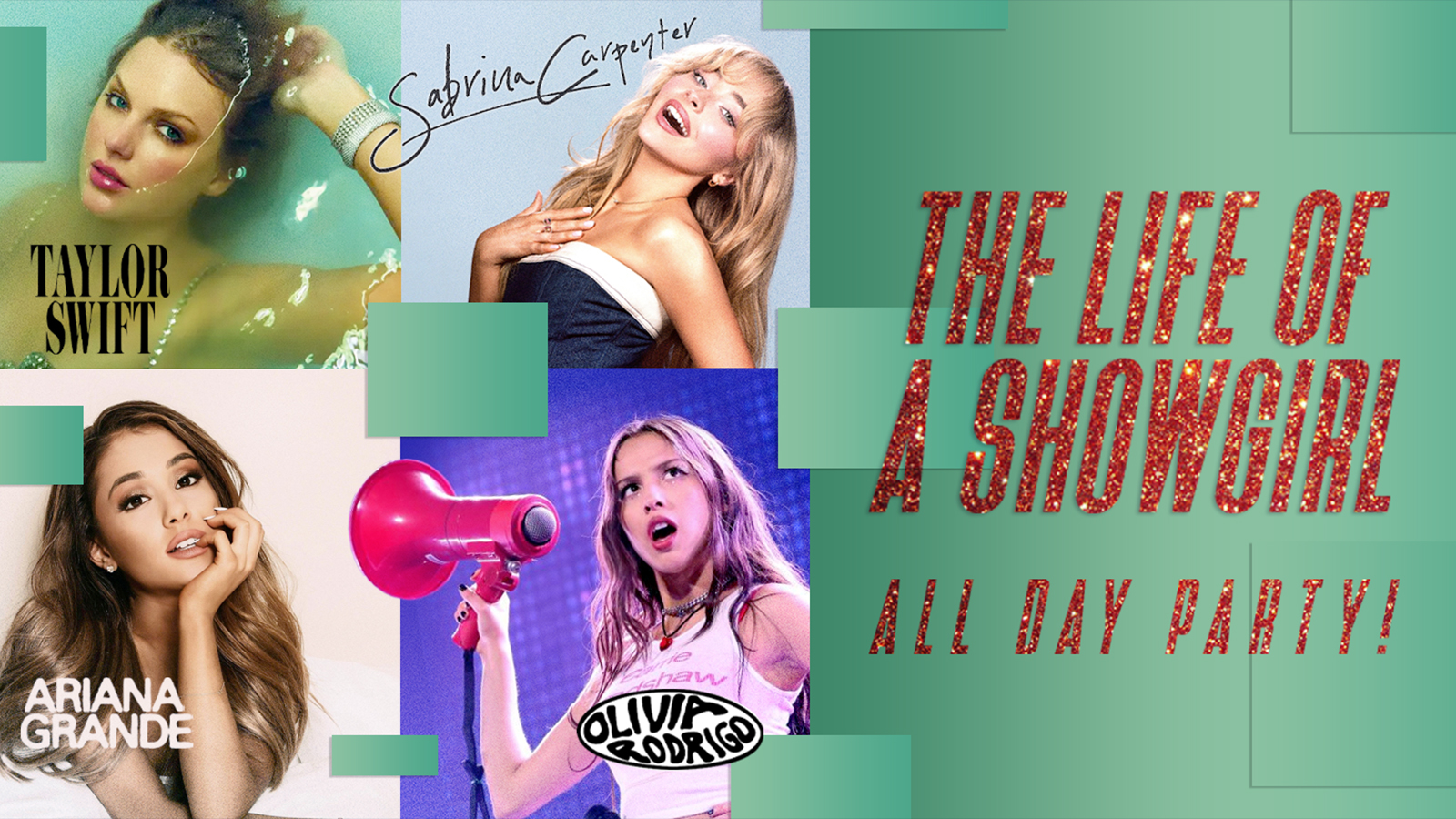 🐍 THE LIFE OF A SHOWGIRL – ft Taylor, Sabrina, Olivia + Ariana live tributes