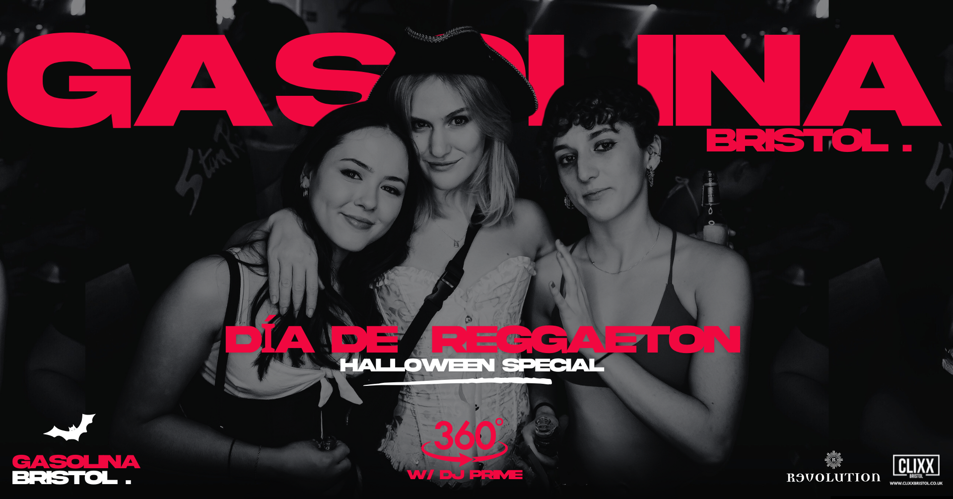 Gasolina Bristol 🔥 Día de Reggaeton x Halloween Special x 360