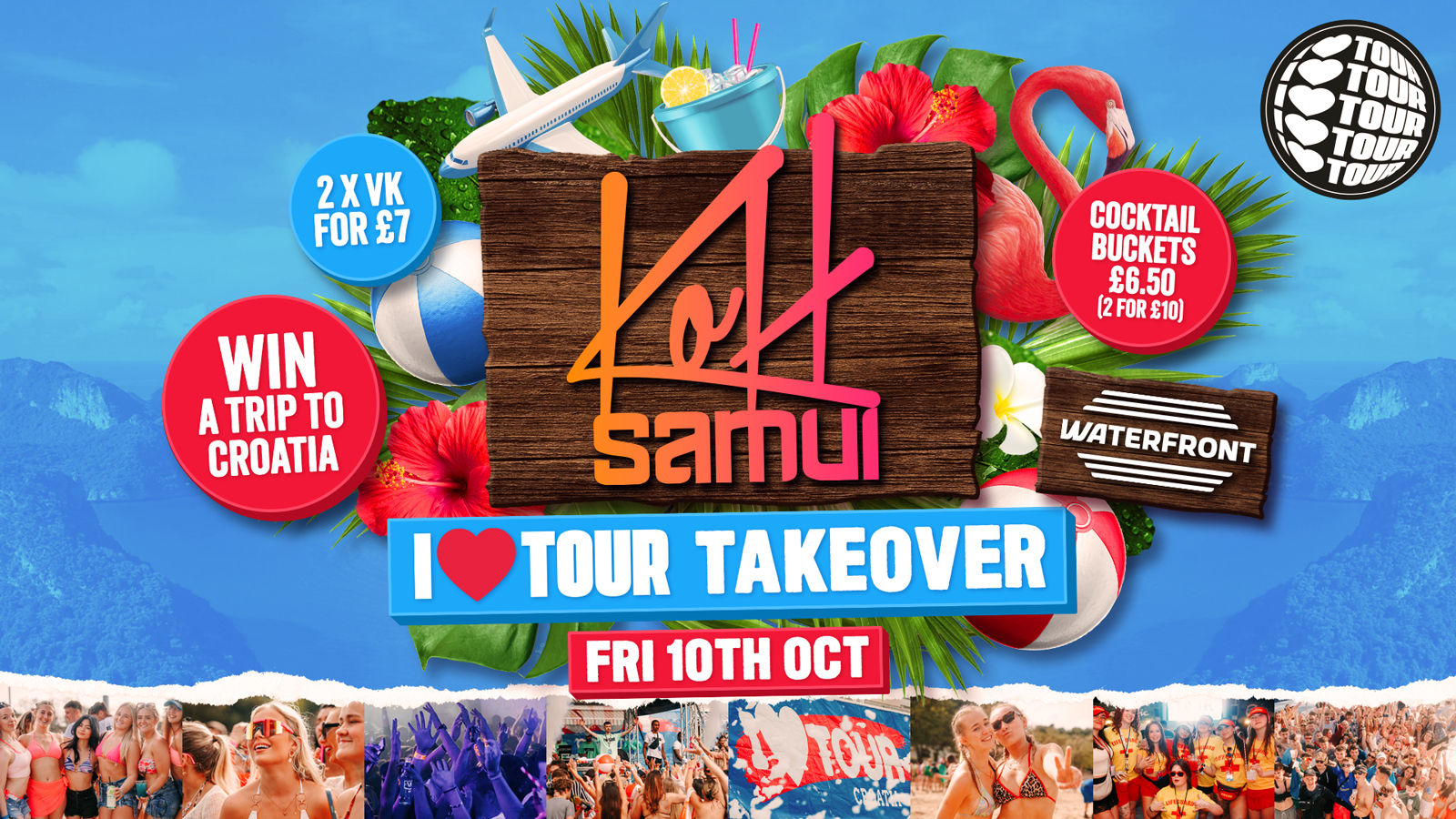 KOH SAMUI x I❤️TOUR @ Waterfront 🌴🍹