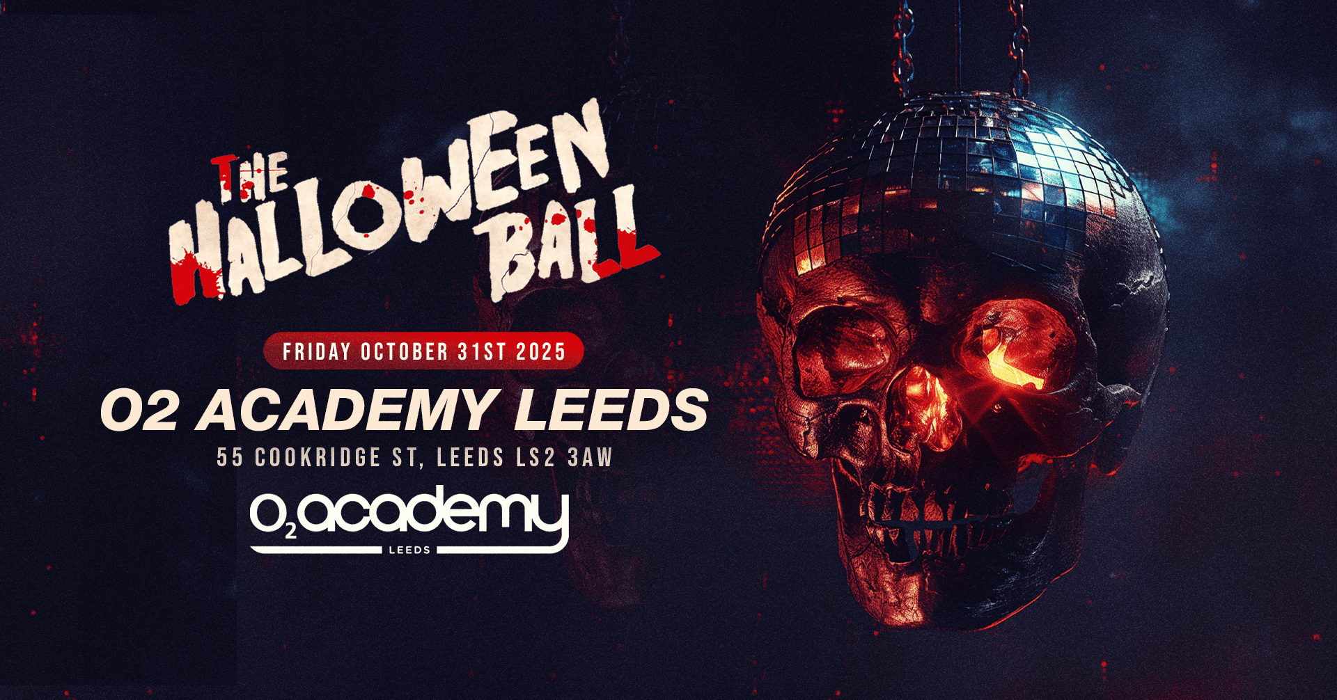 The Leeds Halloween Ball 2025 😈 at O2 Academy Leeds, Leeds on
