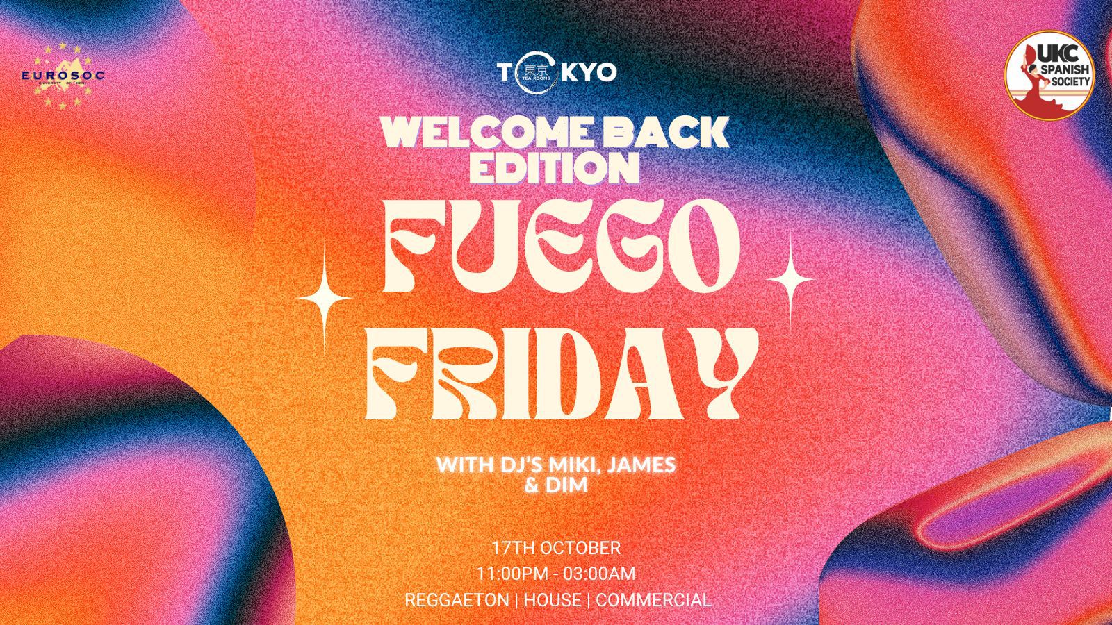 🔥 Fuego Fridays – Canterbury 🔥