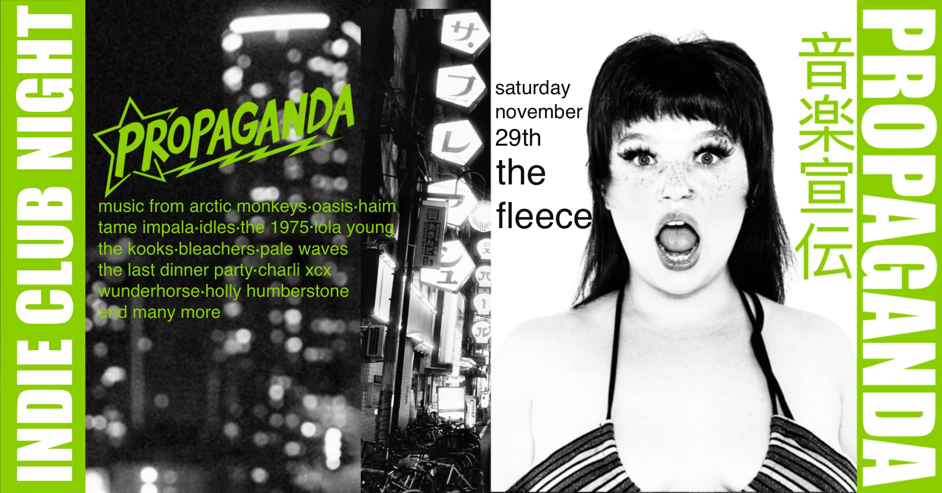 TONIGHT! Propaganda Bristol – Indie Club Night!