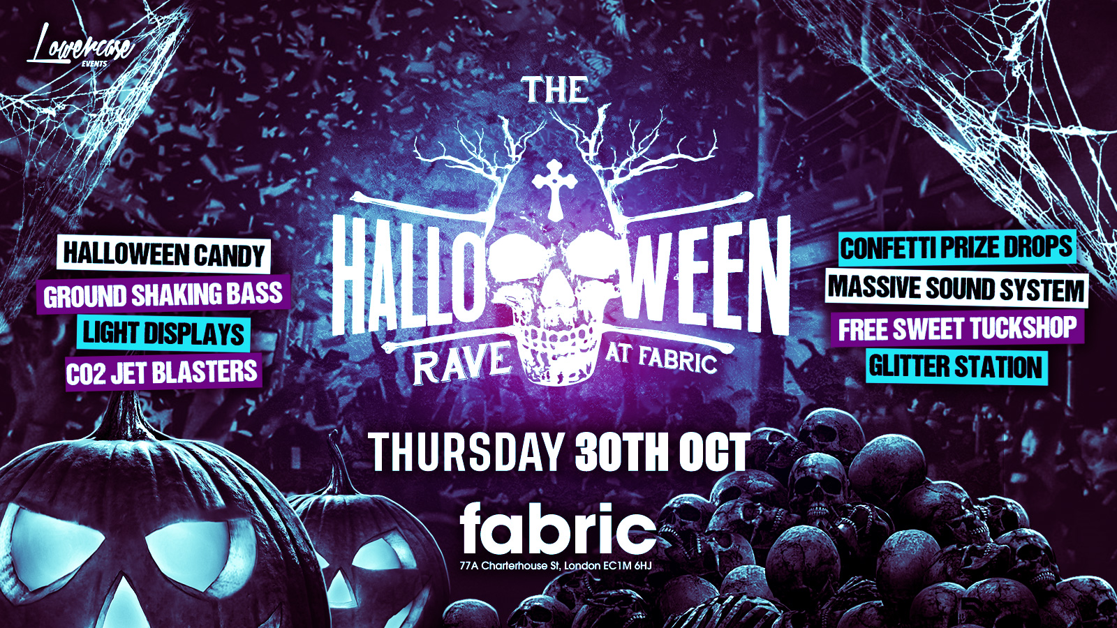 [SOLD OUT‼️] – The Halloween Rave at Fabric! Halloween 2025