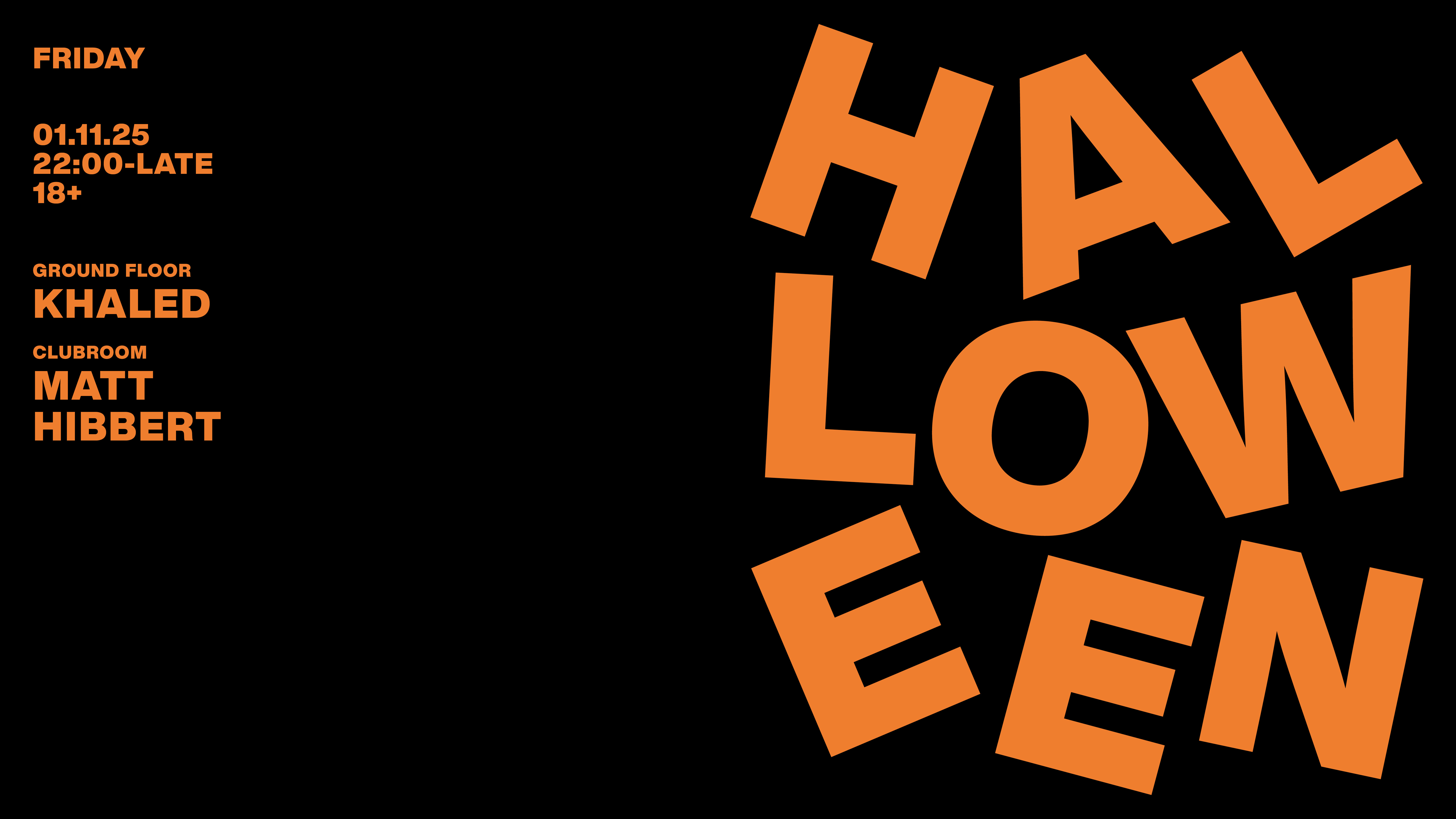 Baa Bar Presents: Halloween Part 2 November 1st 🎃👻 SOLD OUT!