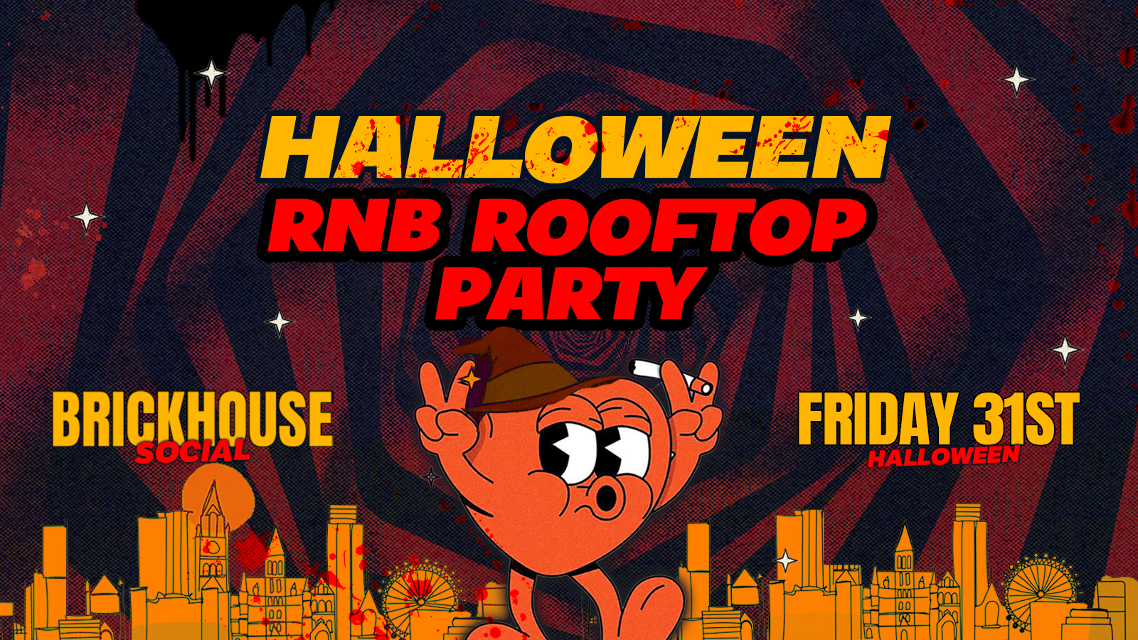 RNB Rooftop Party 🎃 The Only Halloween Rooftop Event 🕸️
