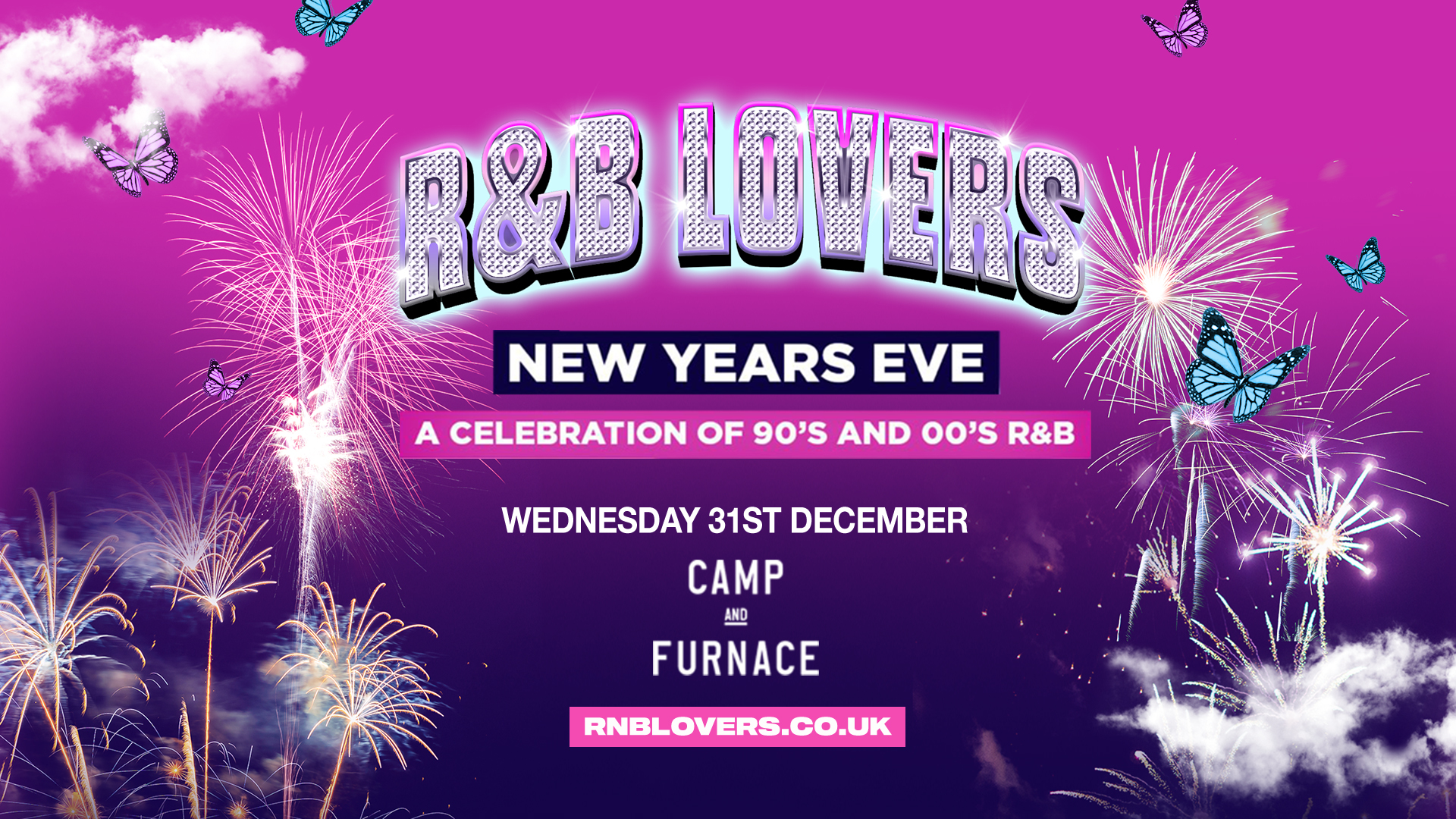 R&B Lovers New Years Eve Special – Camp & Furnace [TICKETS SELLING FAST!]