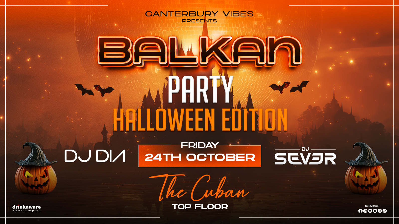 Balkan Party @ The Cuban Top Floor – Halloween Edition