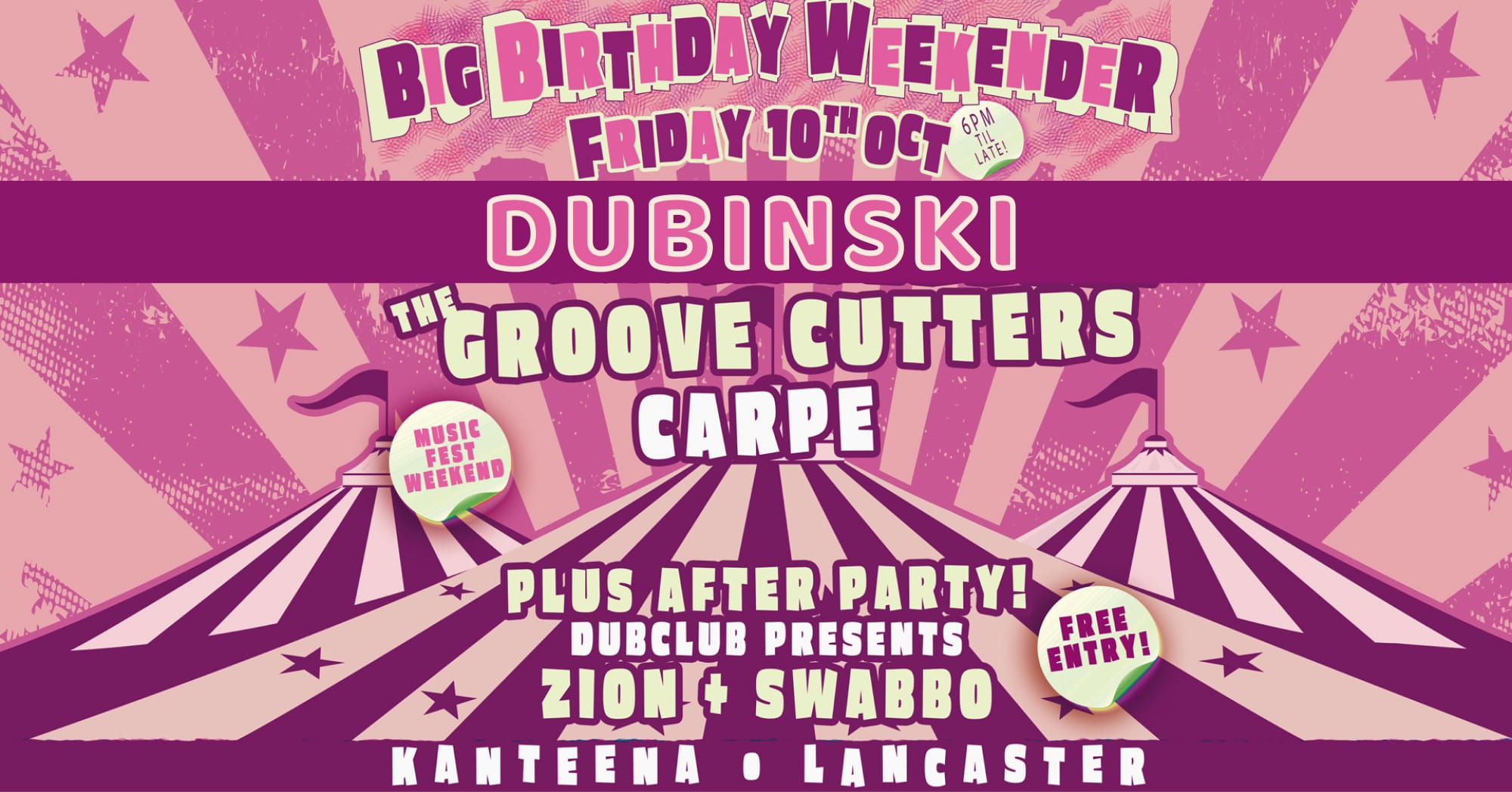 Big Birthday Weekender: Friday