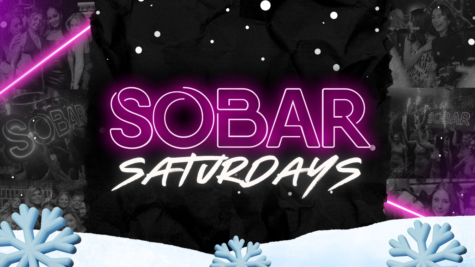 SOBAR SATURDAYS – 2 ROOMS OF RNB – HIP HOP – BASHMENT