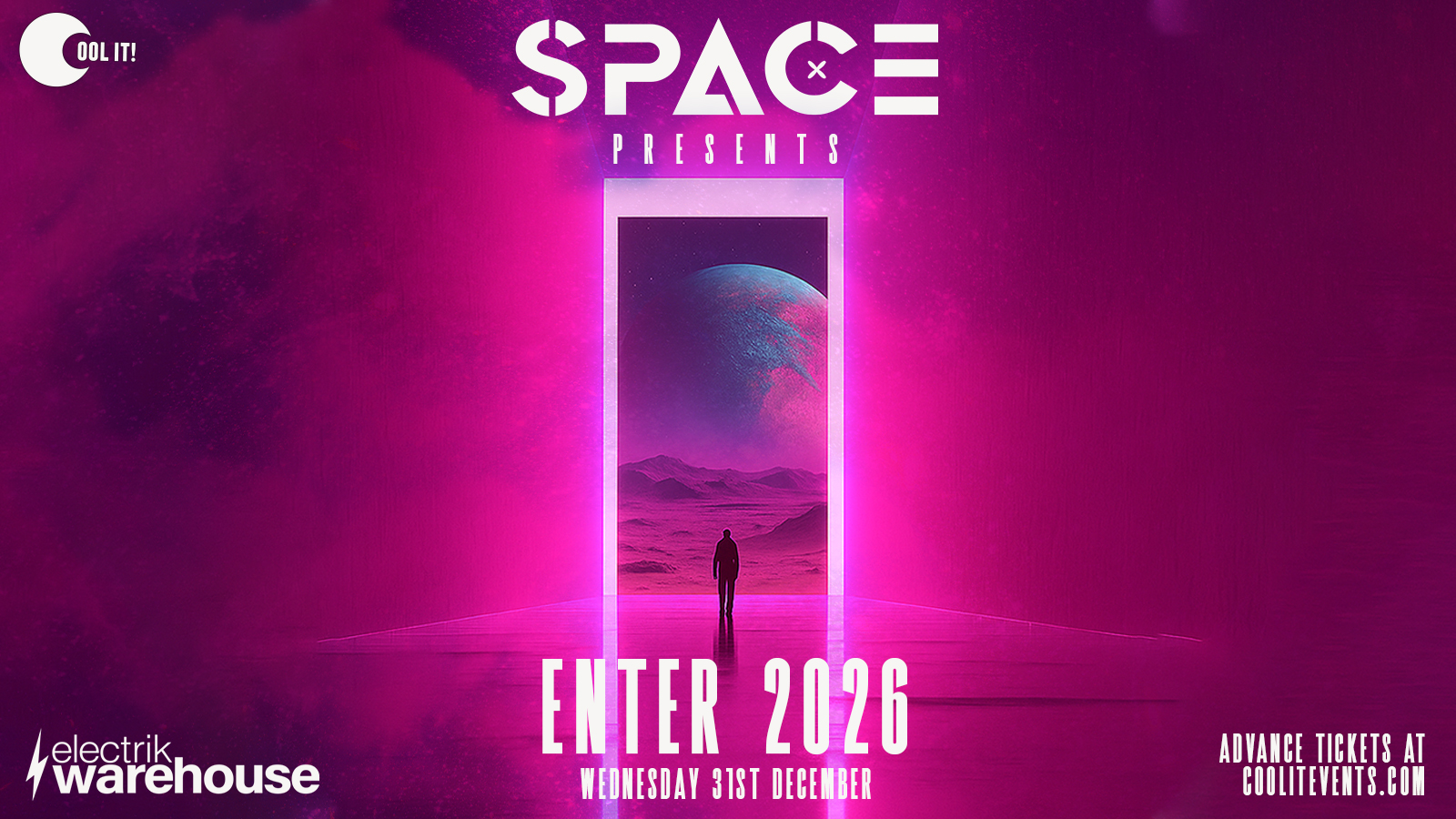 SPACE presents ENTER 2026 🪩👾🎉 : NEW YEARS EVE SPECIAL : LIVERPOOL’S BIGGEST NYE PARTY 🎊