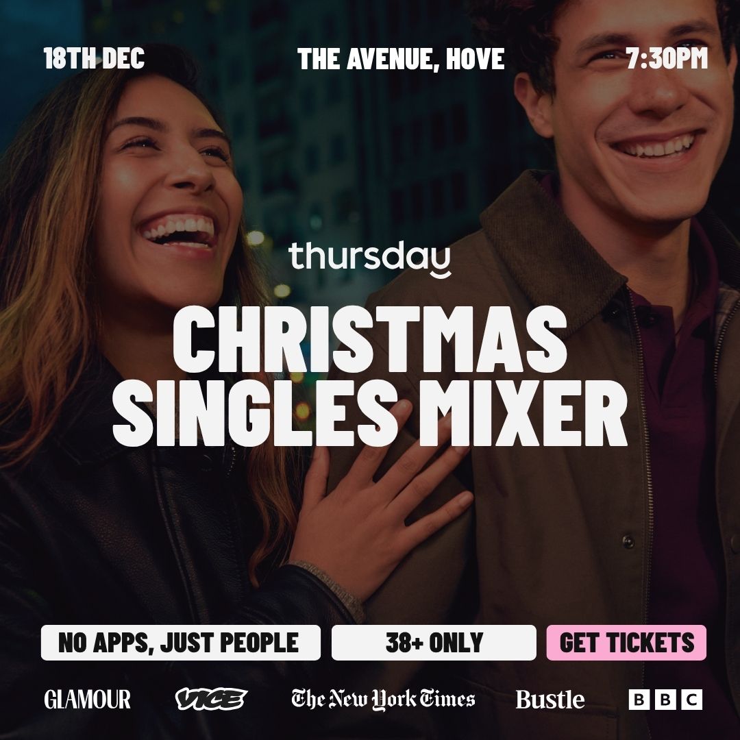 Thursday | Festive Singles Mixer (38+)  | The Avenue, Hove
