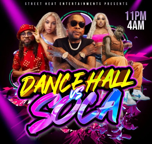 Dancehall Takeova Presents- Dancehall vs Soca