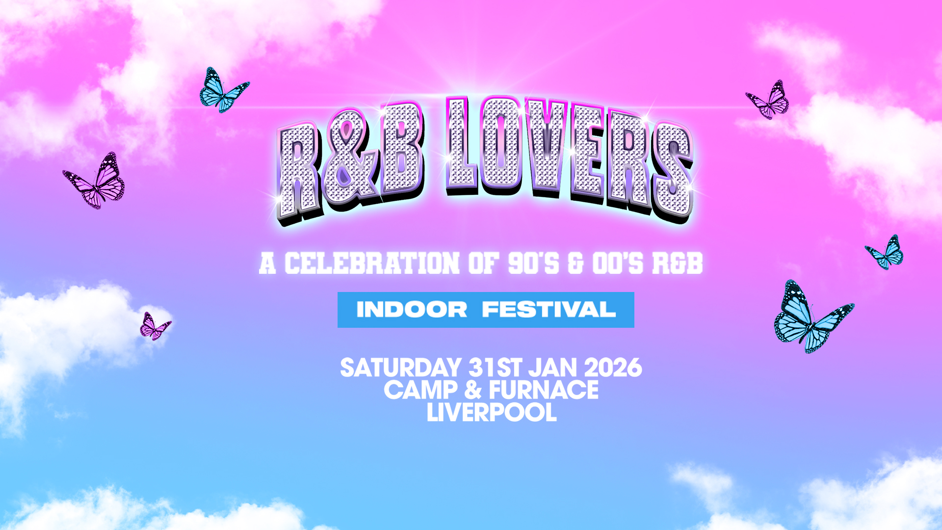 R&B Lovers – Saturday 31st January – Camp & Furnace [FINAL TICKETS REMAIN!]