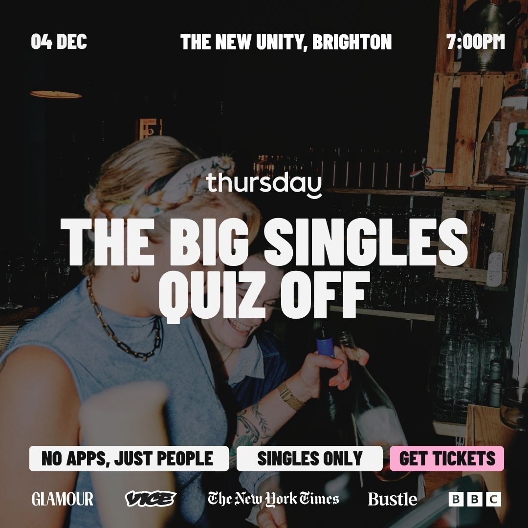 Thursday | Big Singles Christmas Quiz (Under 35s) | Brighton