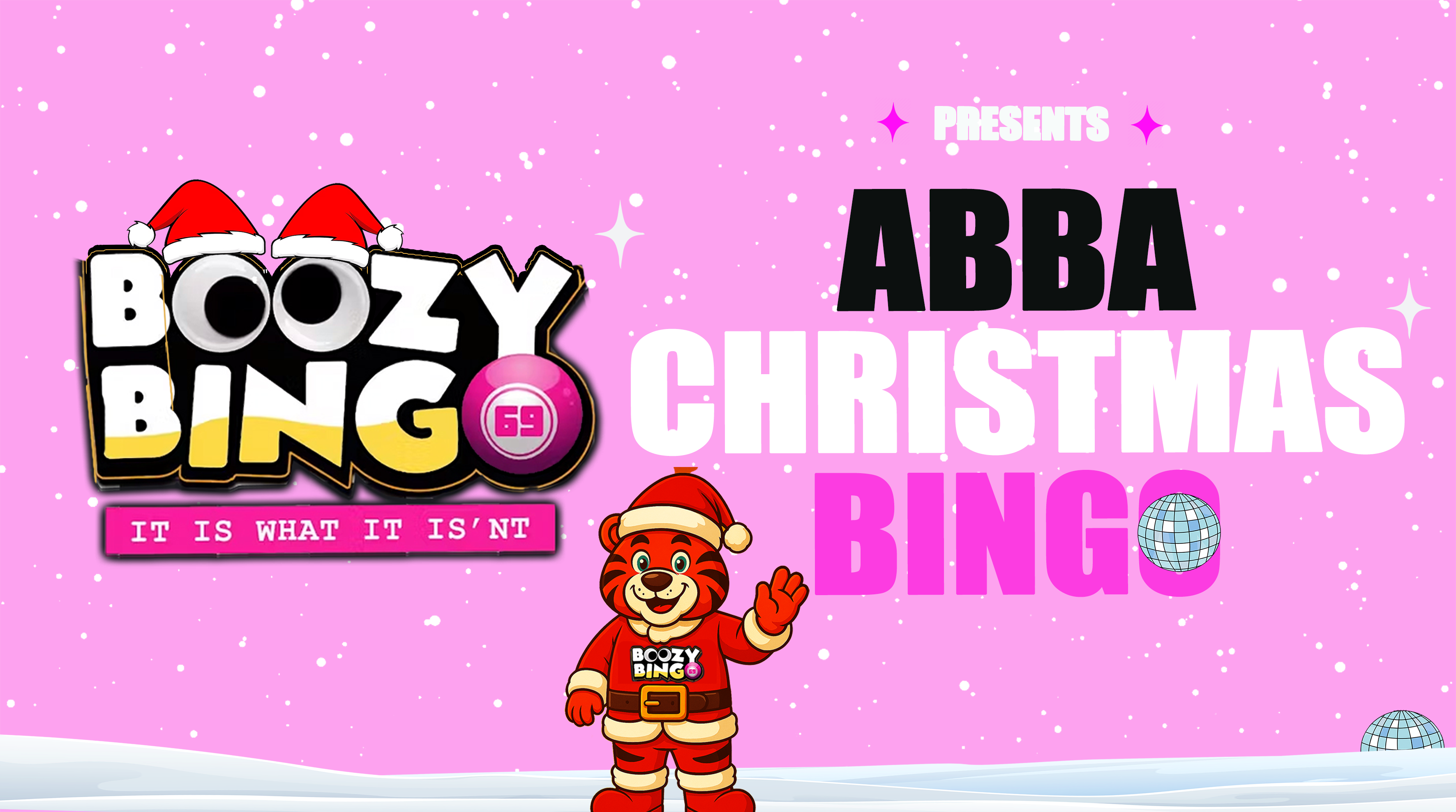ABBA CHRISTMAS BOOZY BINGO 🎅💃🎁 FLASH SALE £3 TICKETS! ONLY 50 LEFT! Manchester’s Craziest Student Bingo!