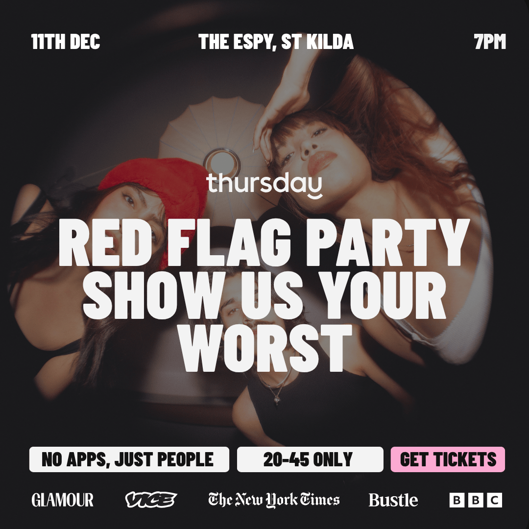 Thursday | RED FLAG PARTY 🚩| St Kilda