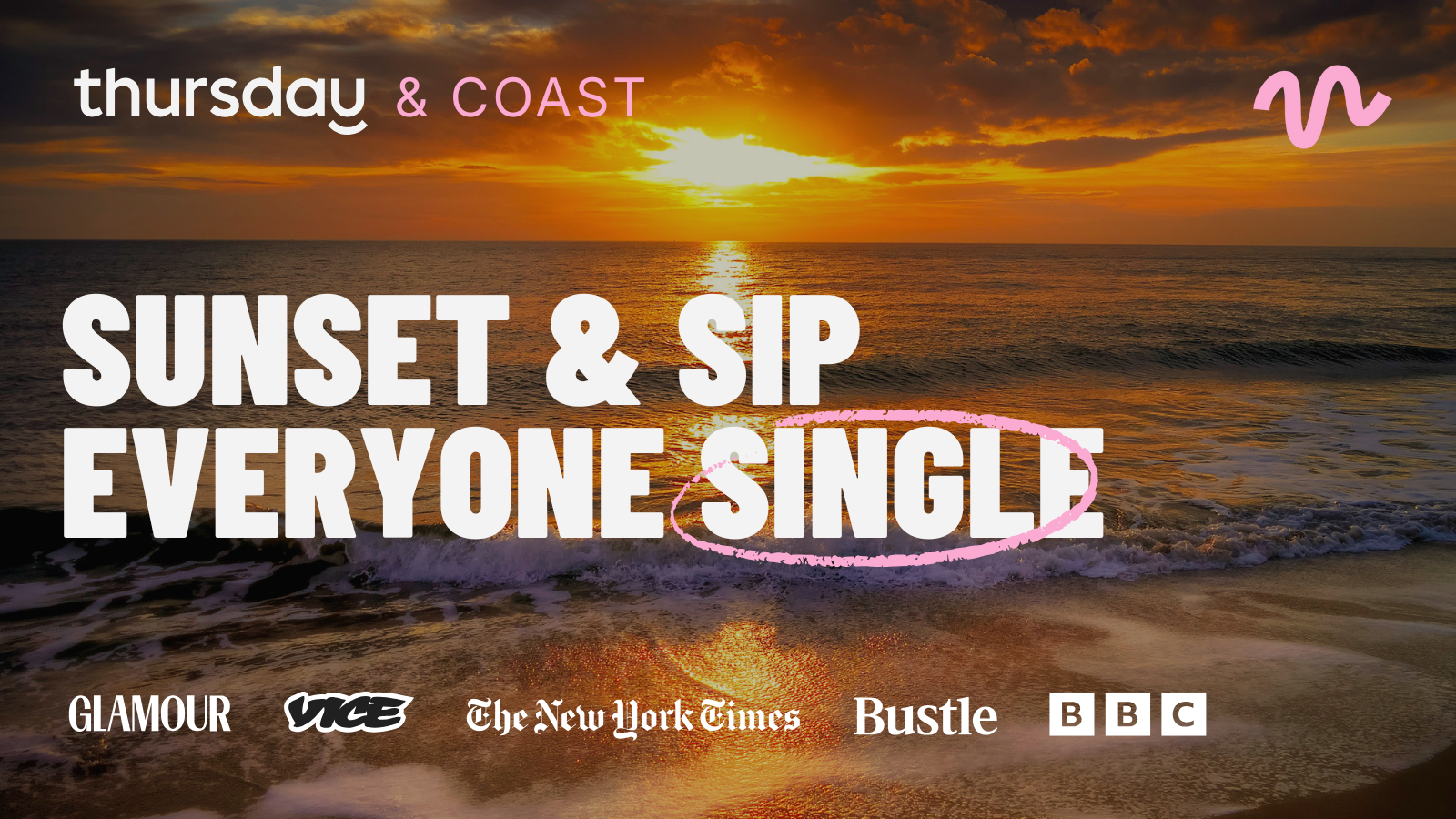 Thursday | Coast Sunset & Sip | Sunderland